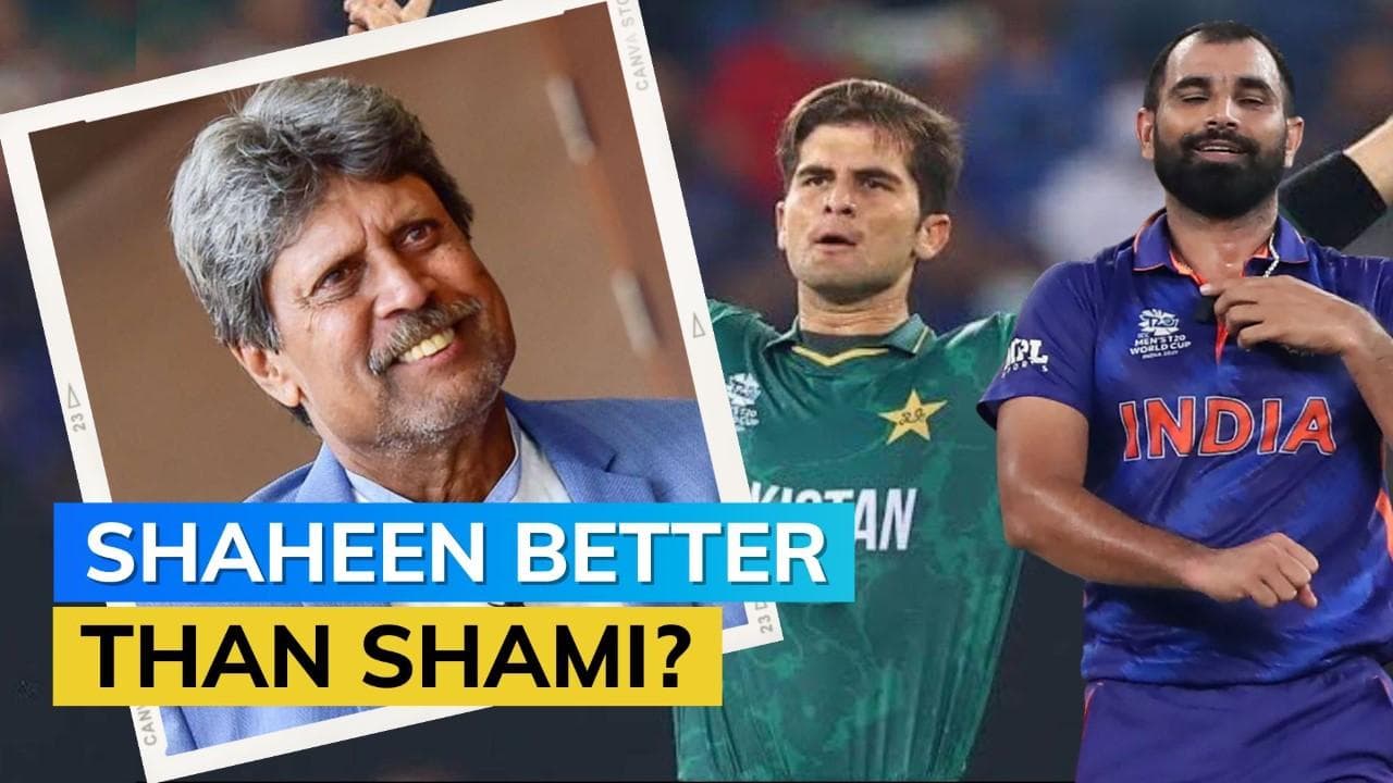 'I wouldn't even like to compare' - Kapil Dev on Mohammed Shami and Shaheen Afridi