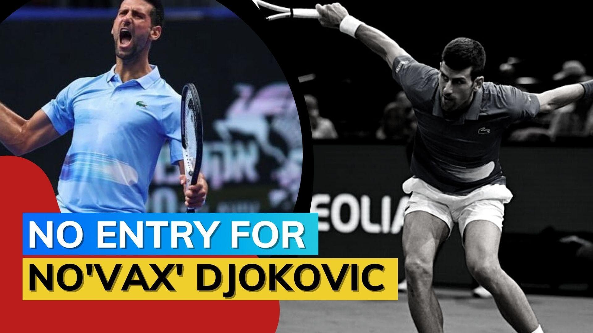 Novak Djokovic withdraws from Indian Wells tournament in USA