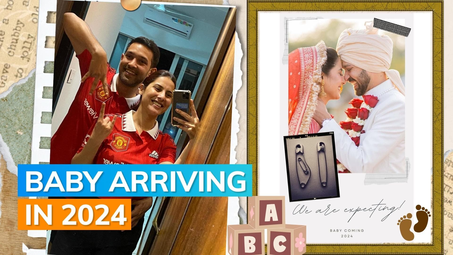 Vikrant Massey and Sheetal Thakur are expecting their first child