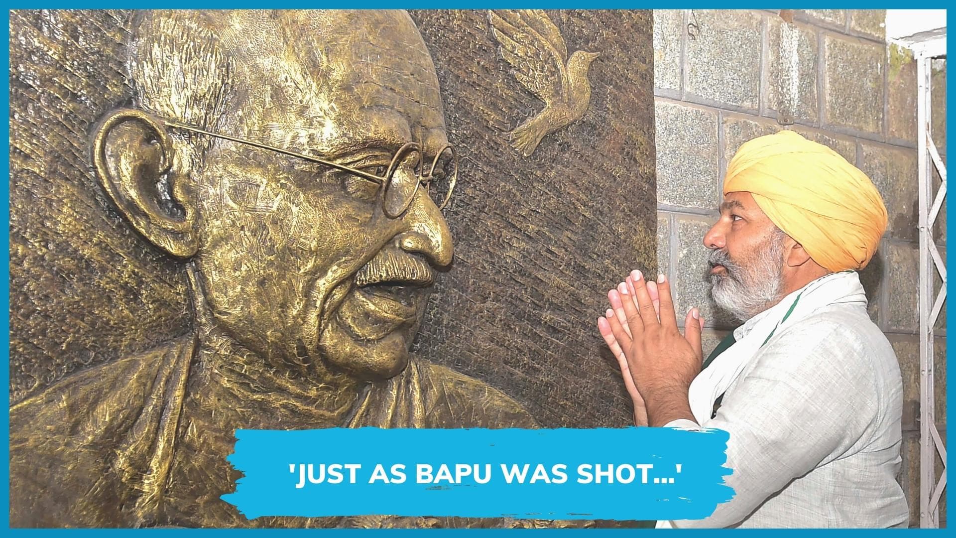 After ink attack, Rakesh Tikait says BJP plotting to get him killed