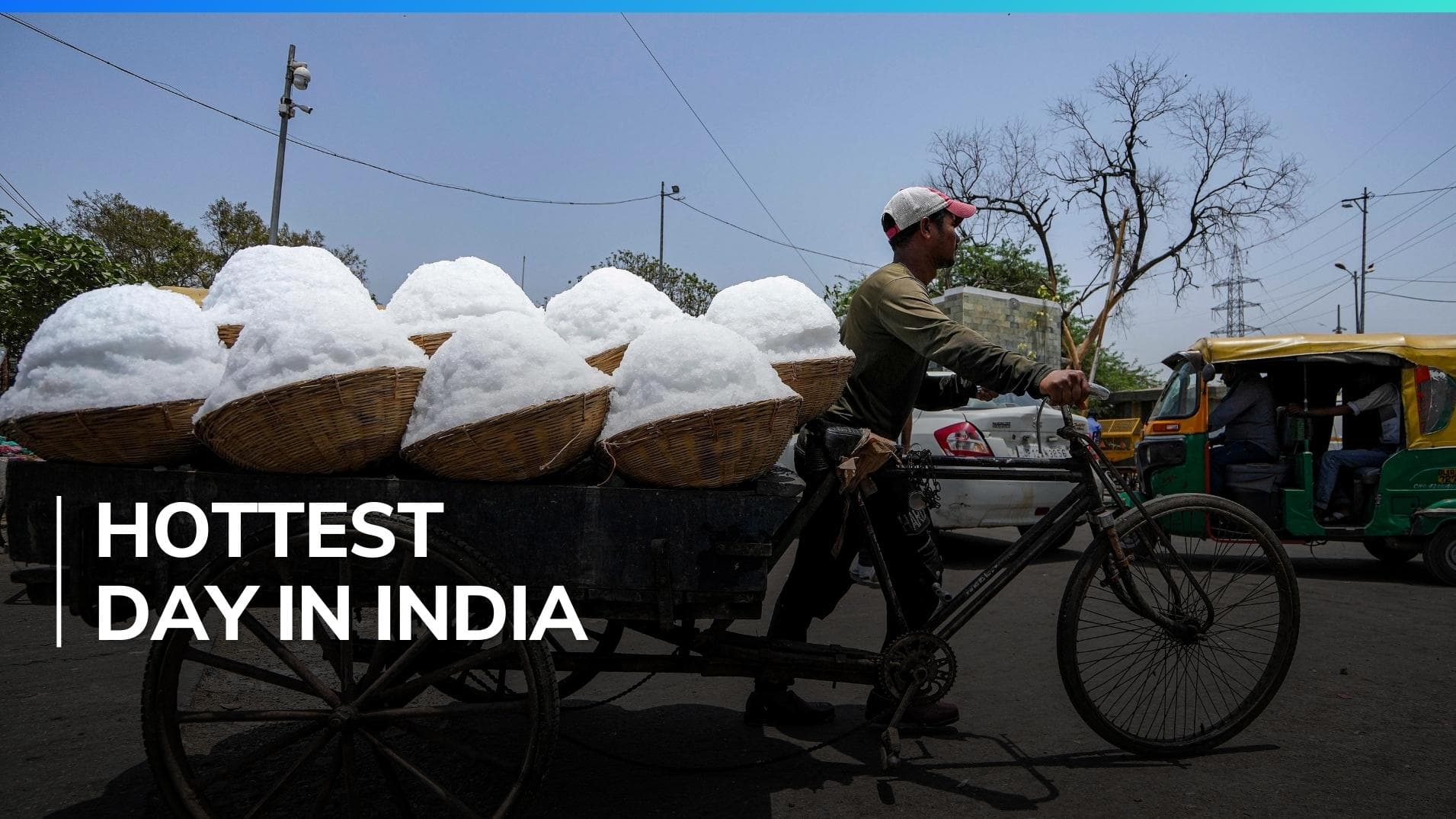 Delhi sizzles at record-high temperature of 52.3 degrees