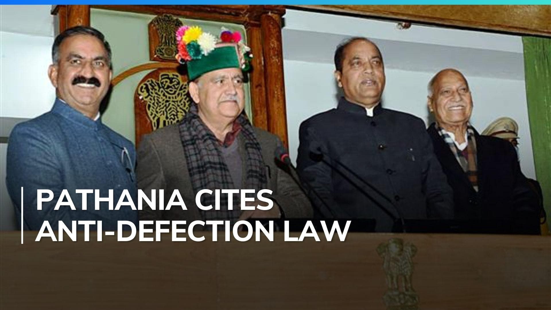 Himachal Pradesh speaker disqualifies 6 rebel Congress MLAs