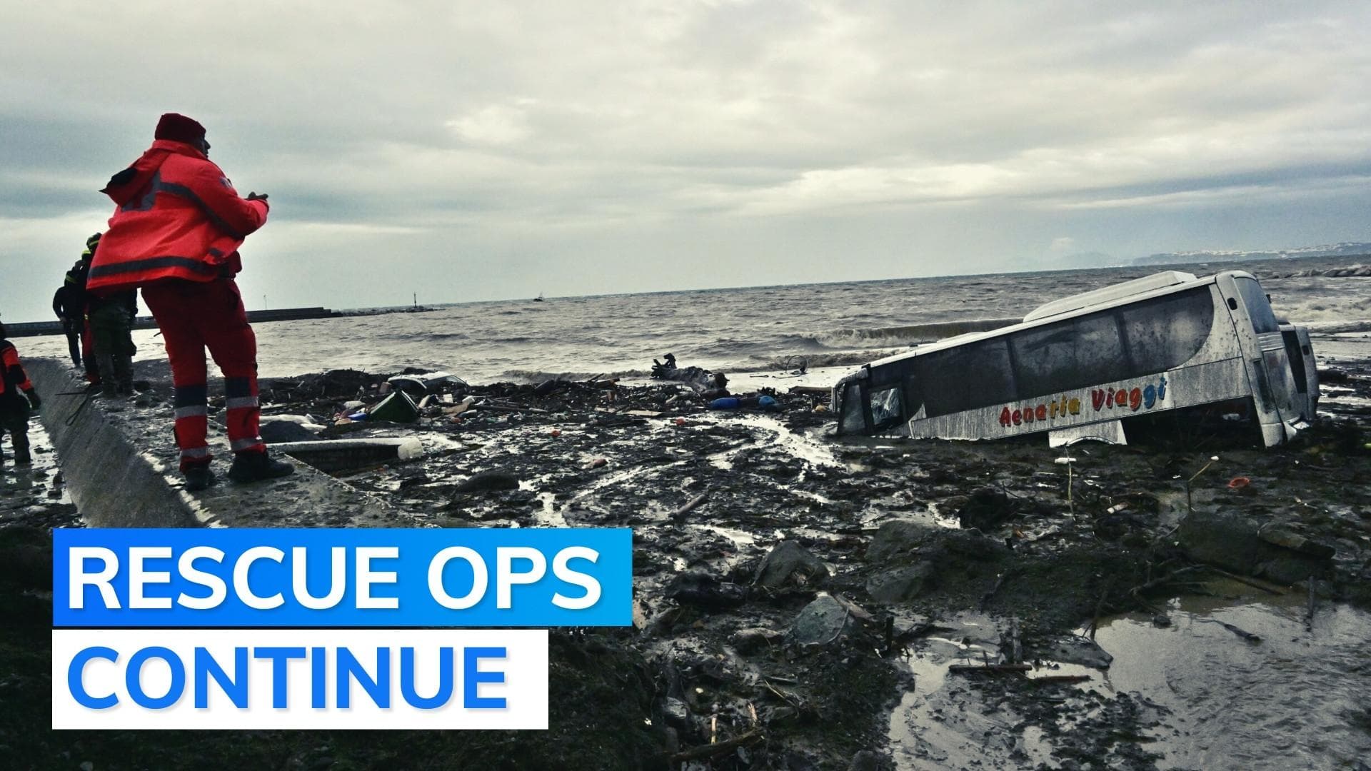 Massive landslide in Italy kills 8, over 100 people stranded 