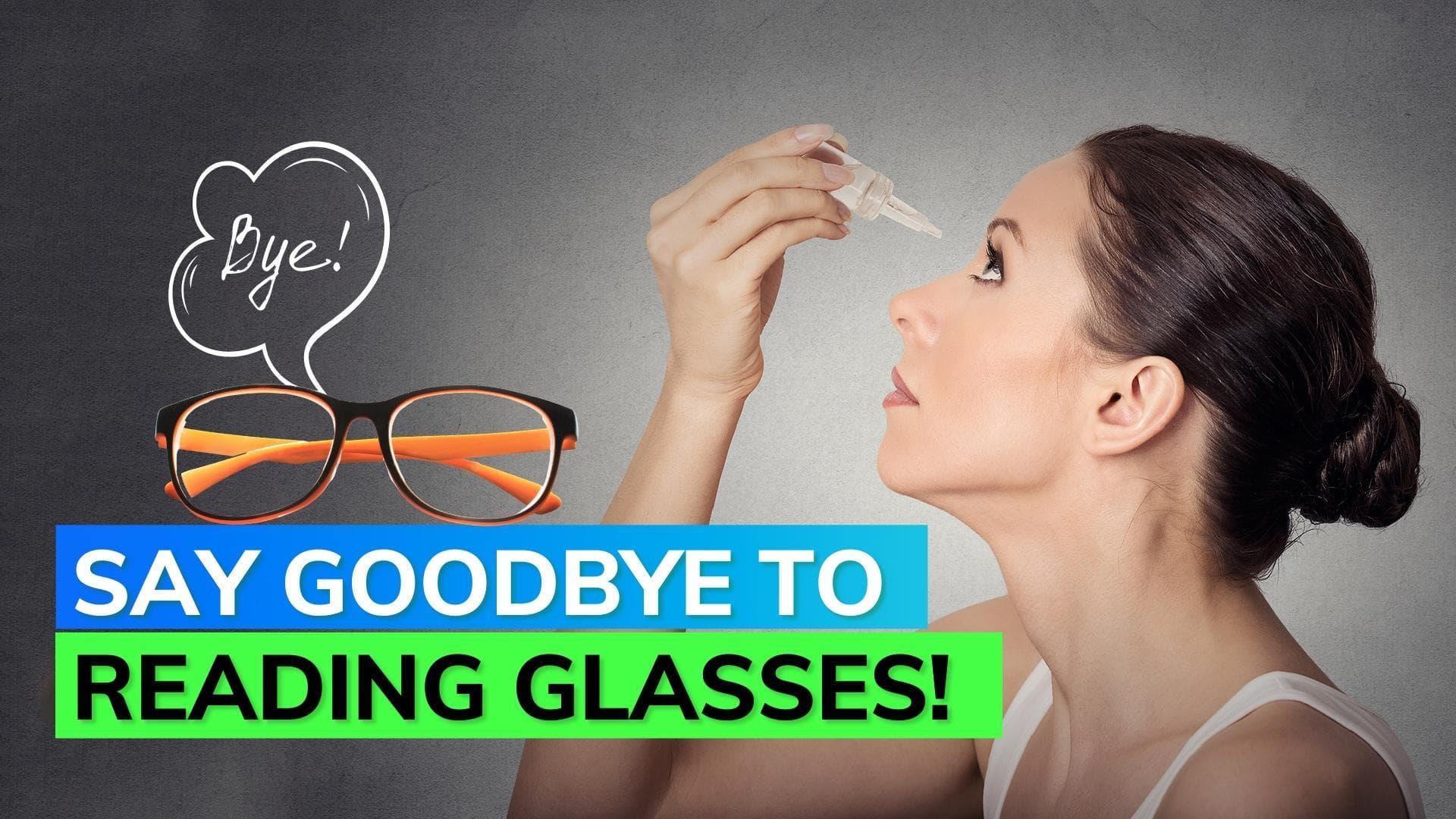 Want to get rid of reading glasses? This eye drop could the answer