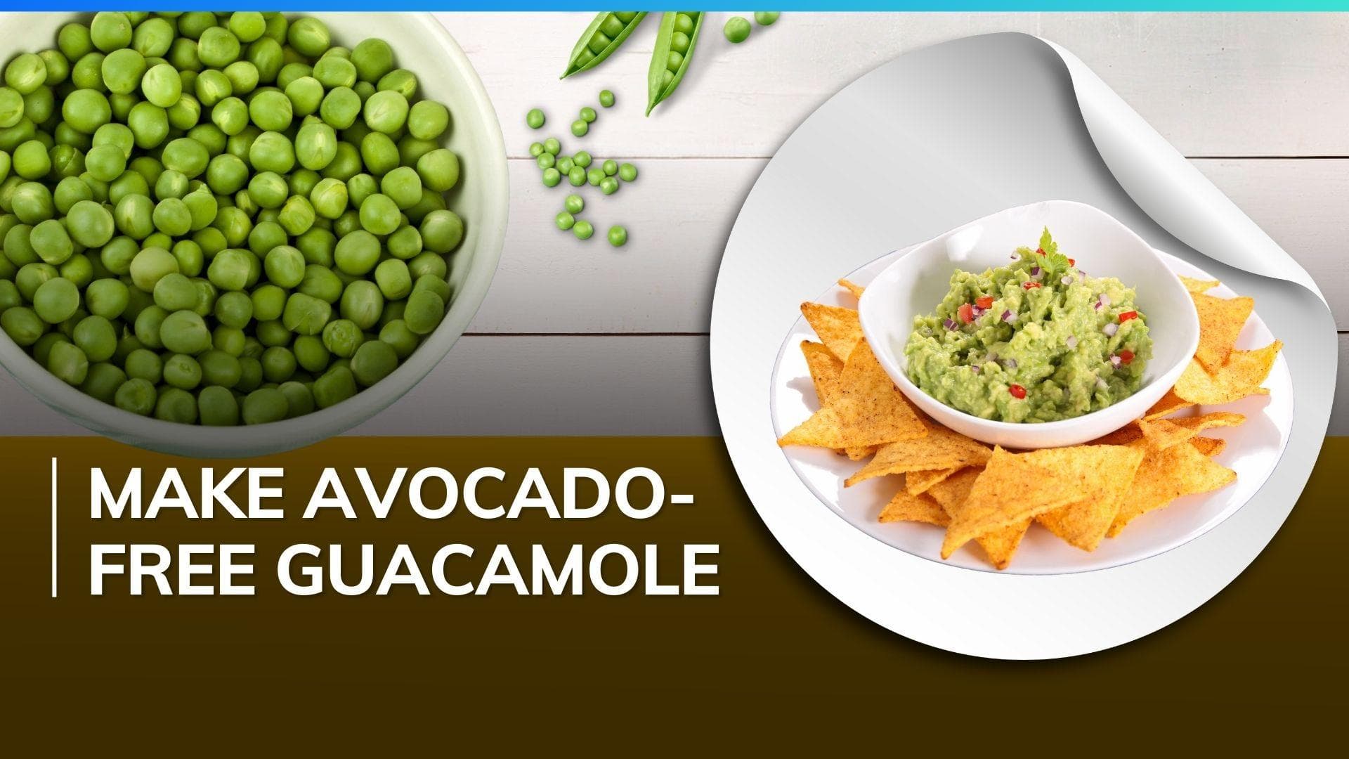 Guacamole without avocados? Yes that's possible with green peas, here's an easy recipe