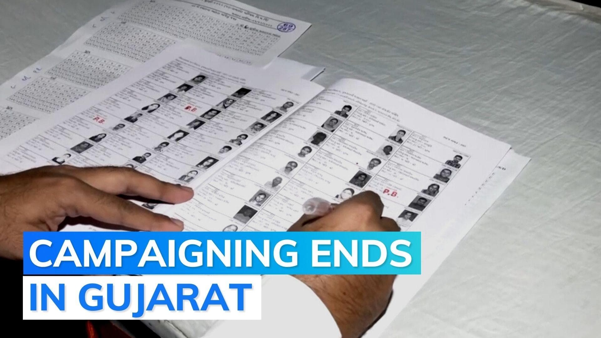 Gujarat: Campaigning for second phase concludes, voting on Monday