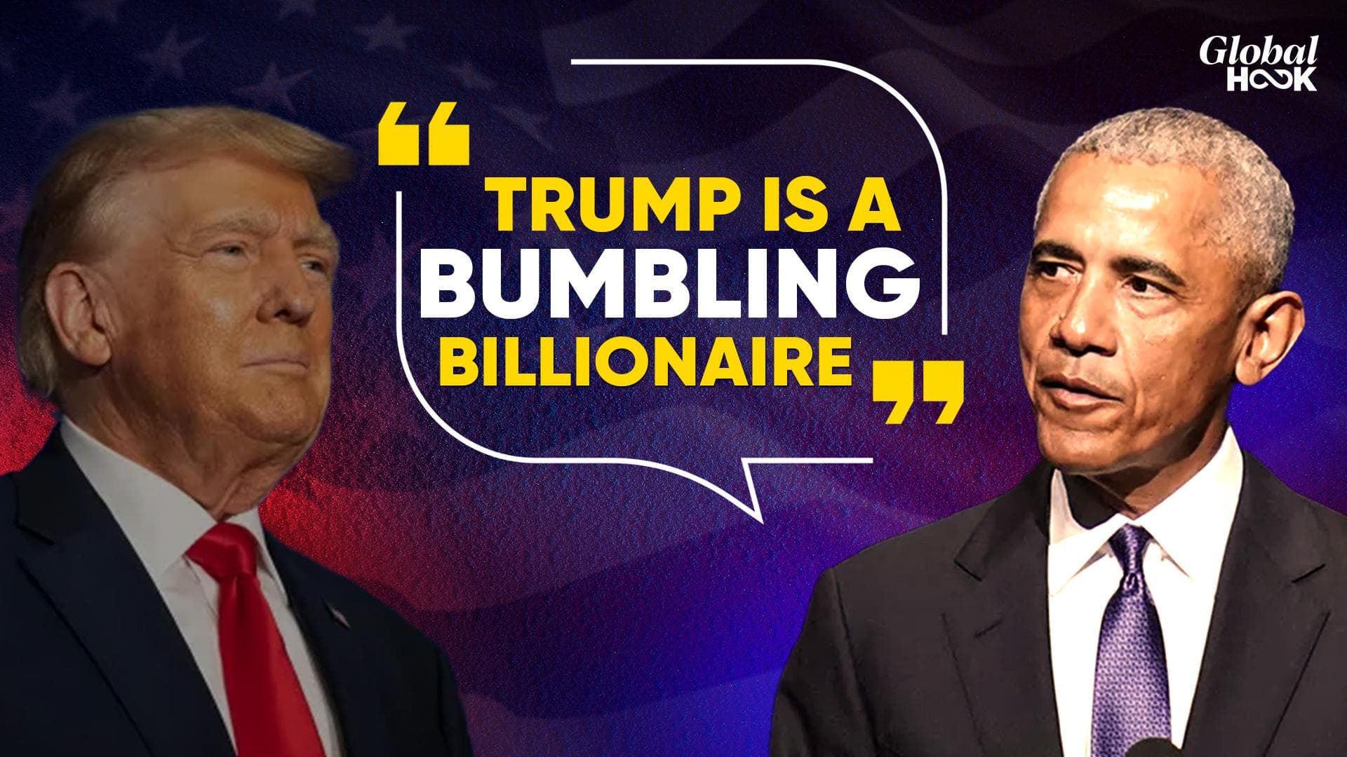 Barrack Obama Used 'Diapers' To Slam Donald Trump In First Rally For Kamala Harris