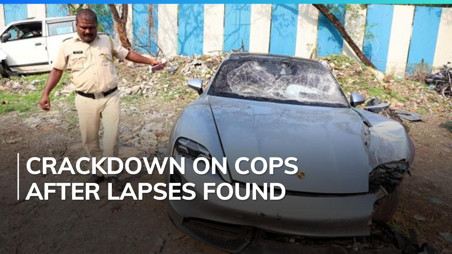 Pune Porsche crash: 2 cops suspended for late reporting, dereliction of duty