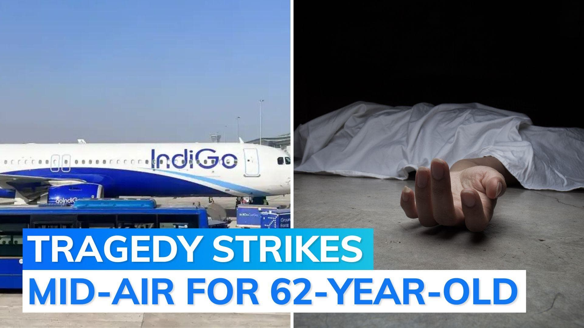 Passenger dies on Indigo flight after vomiting blood