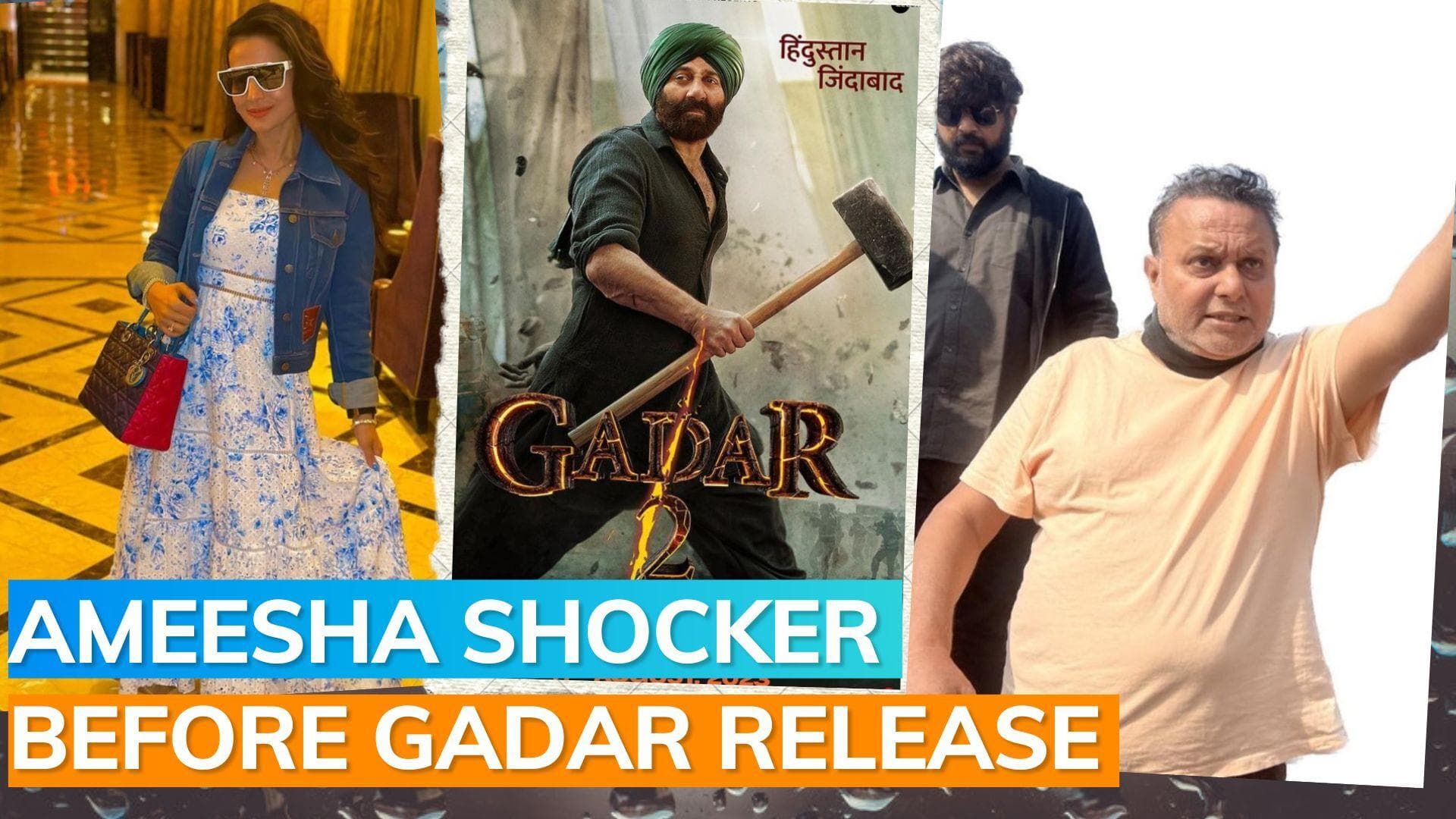 'Gadar 2': Ameesha Patel calls out director Anil Sharma for mismanagement on sets