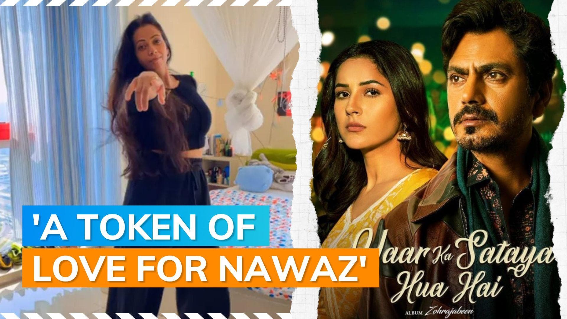 Nawazuddin Siddiqui’s estranged wife Aaliya dances to actor’s new song, calls it ‘token of love’ for him