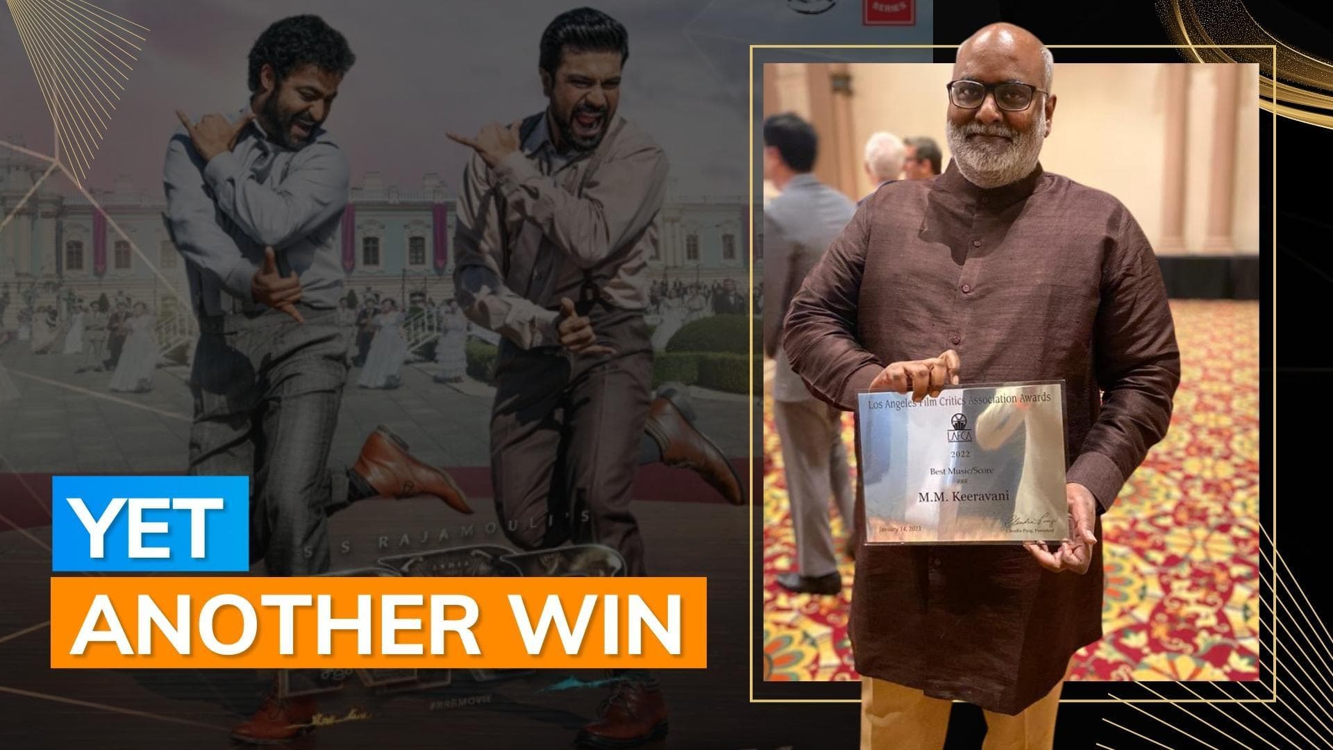 ‘RRR’s wins best music score award at LA Film Critics Association 