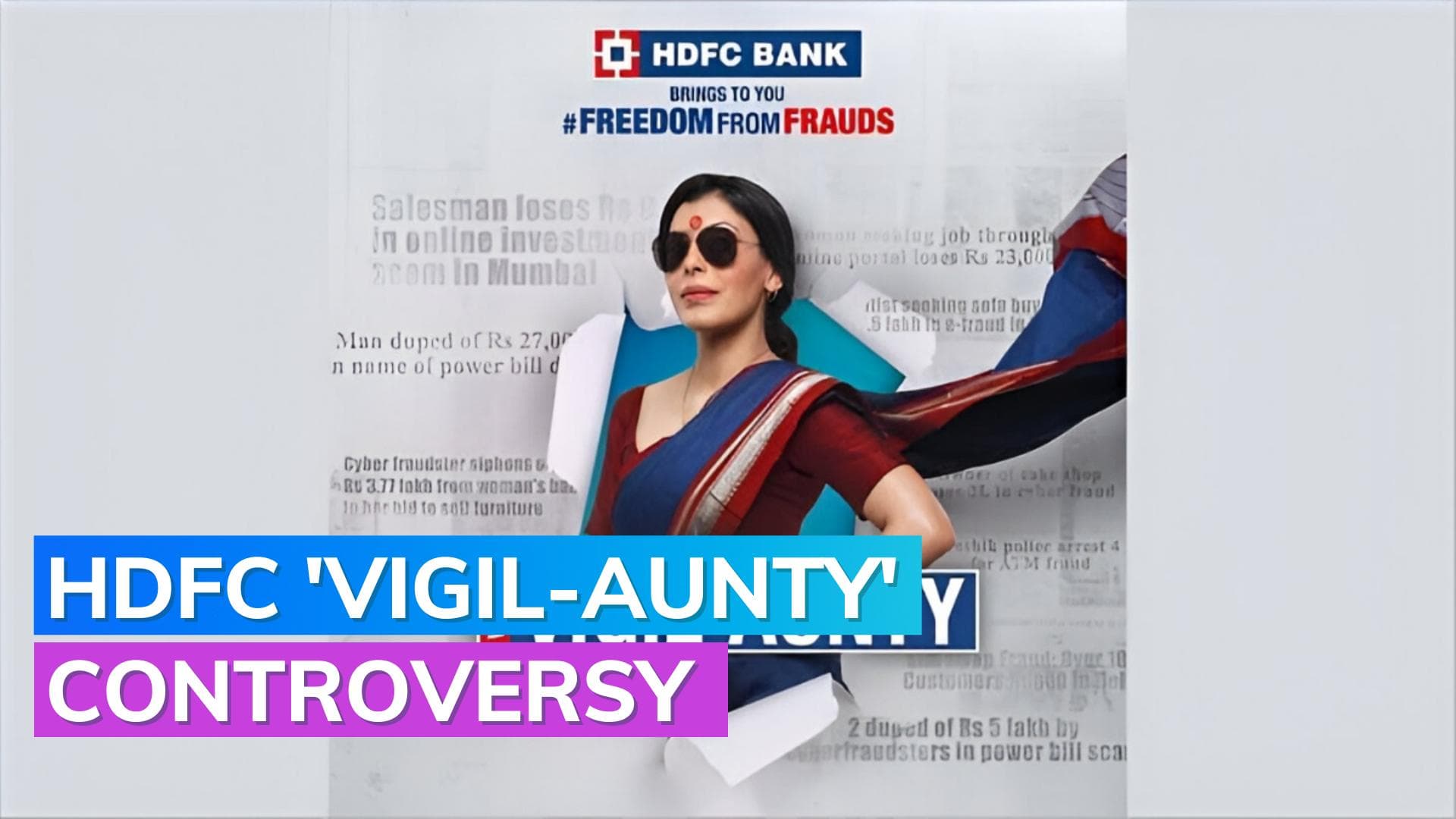 HDFC bank's 'Vigil Aunty' ad sparks outrage among netizens