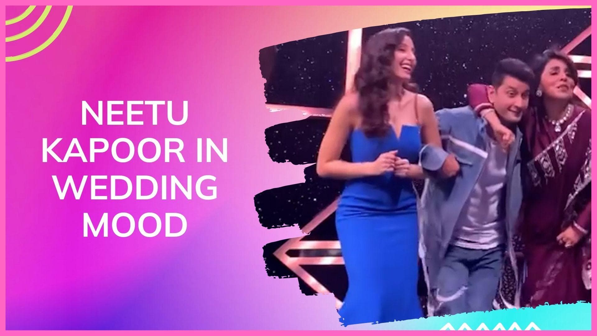 'Dance Deewane Juniors': Neetu Kapoor gets into wedding mood; grooves on 70s hit song