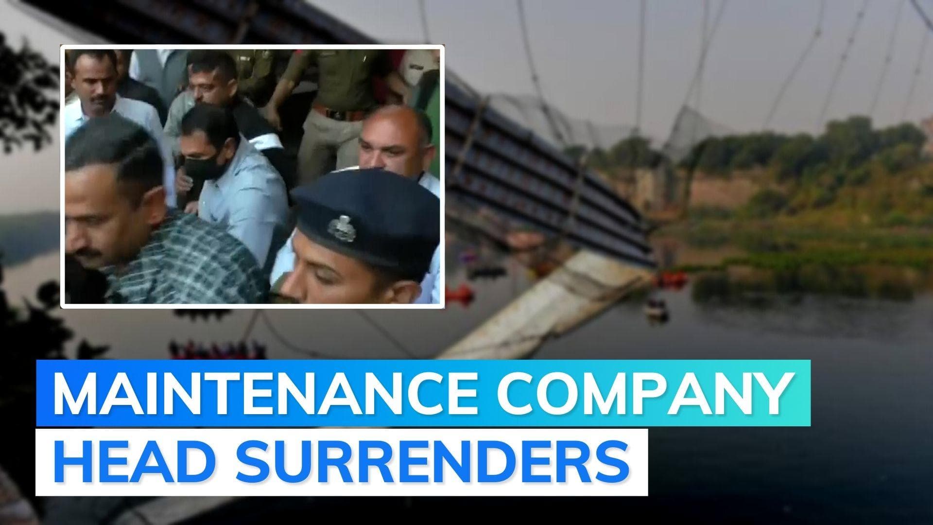 Main accused in Morbi bridge collapse surrenders