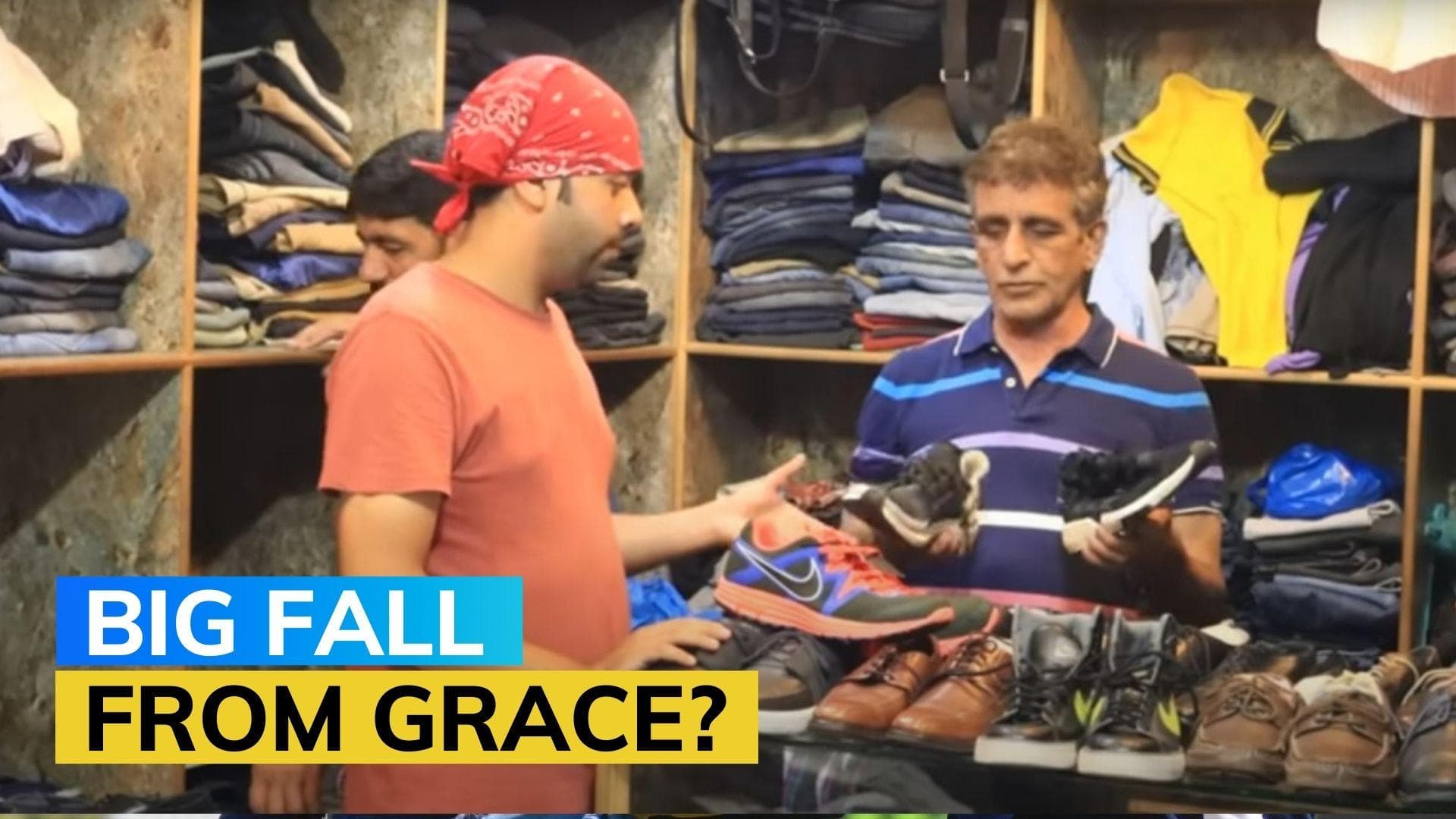 Former ICC Elite Umpire Asad Rauf is now a Shopkeeper