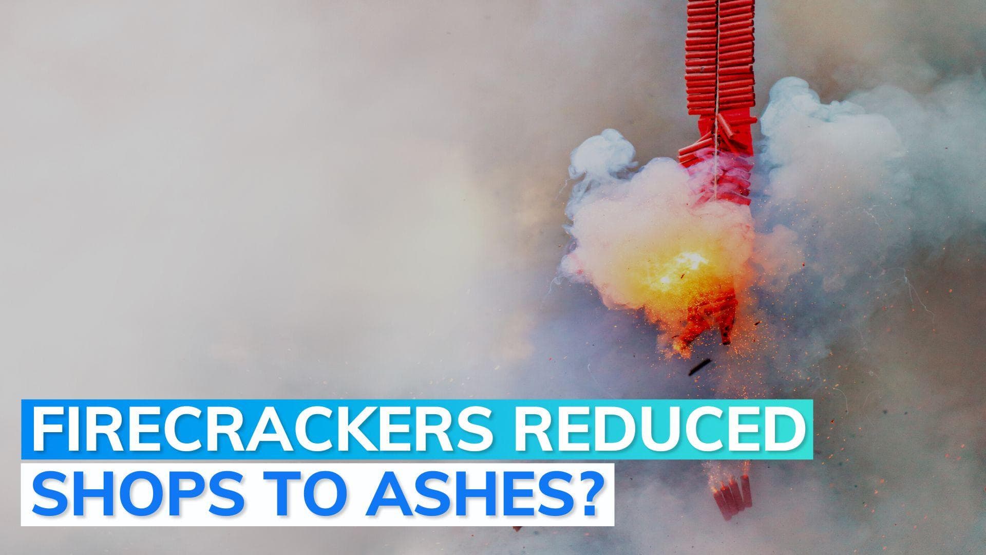 WATCH: Massive blaze in Arunachal's oldest market destroys 700 shops