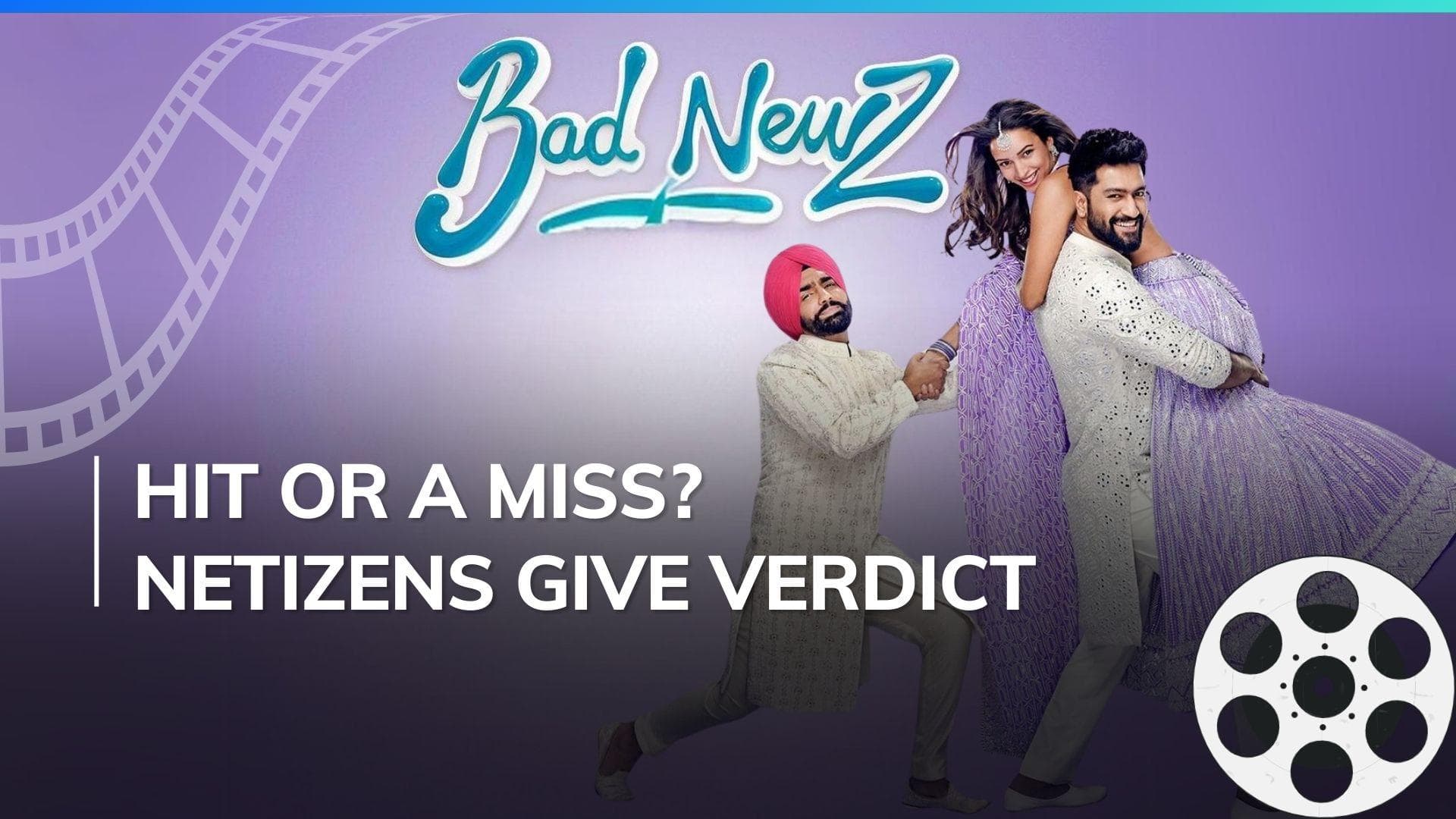 ‘Bad Newz’ X review: Vicky Kaushal, Ammy Virk & Triptii Dimri’s film receives mixed reviews from netizens