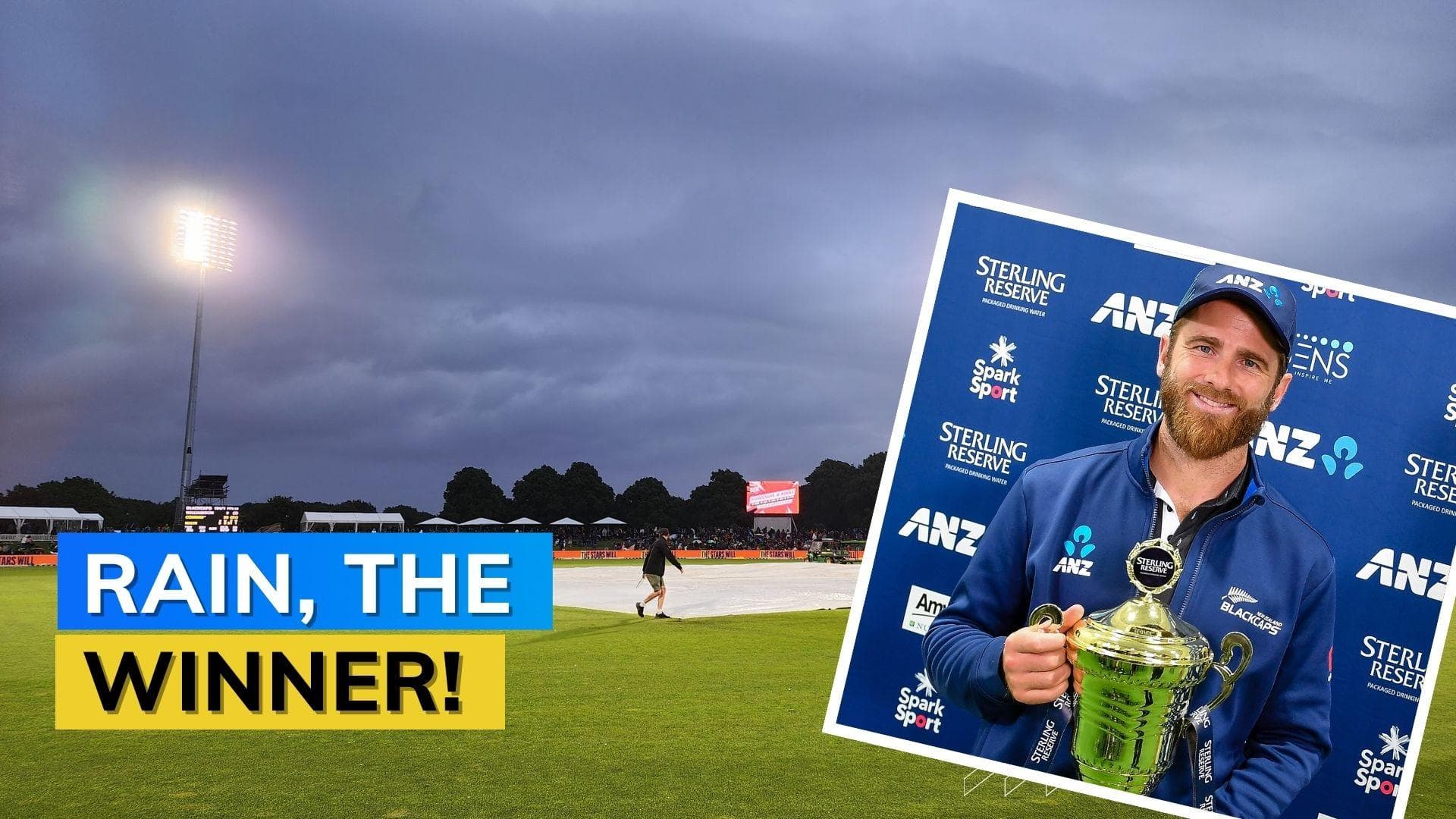 IND vs NZ 3rd ODI: Rain plays spoilsport as India vs New Zealand 3rd ODI ends in no result