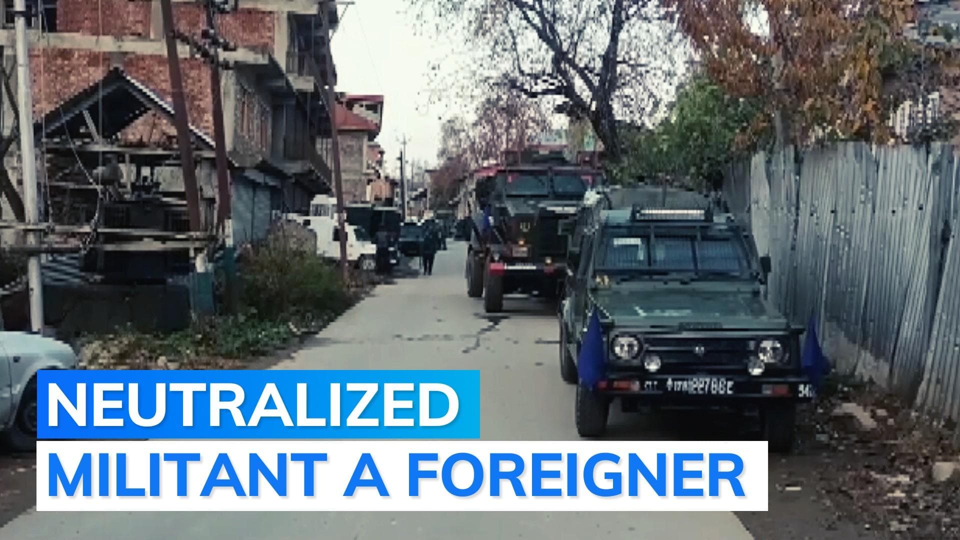 JeM terrorist gunned down in encounter in J-K's Shopian