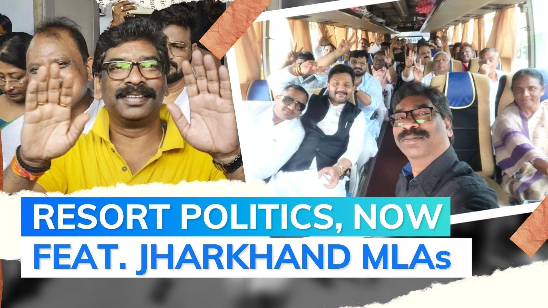 Jharkhand: ruling alliance MLAs flown out amid poaching fears over Hemant Soren's EC trouble