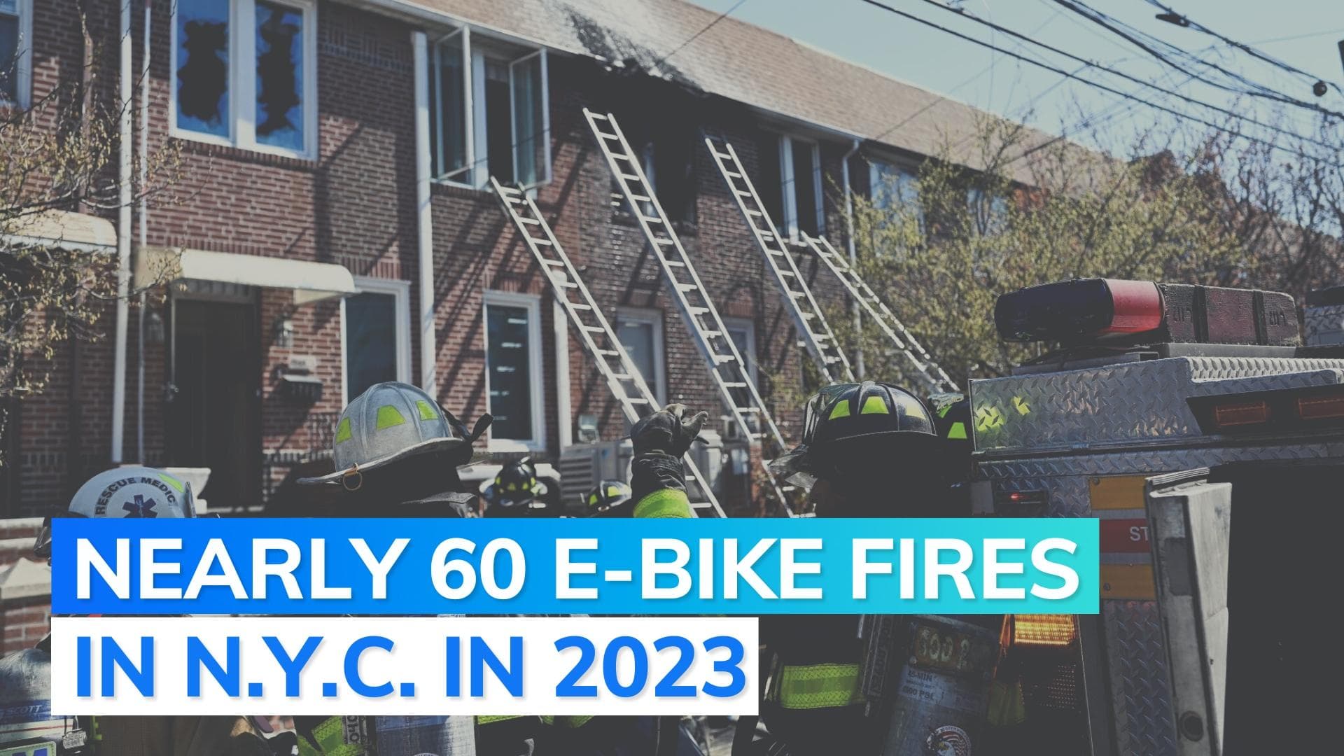 New York: fire in electric bike kills 2 children