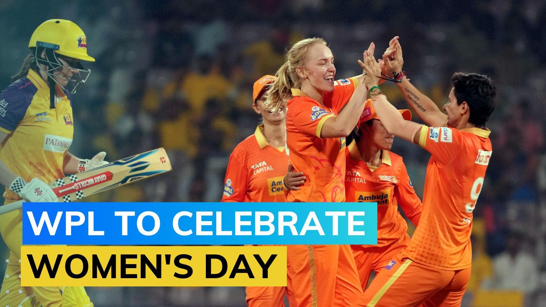 WPL, Gujarat Giants vs Royal Challengers Bangalore: Free entry for all to celebrate women's day