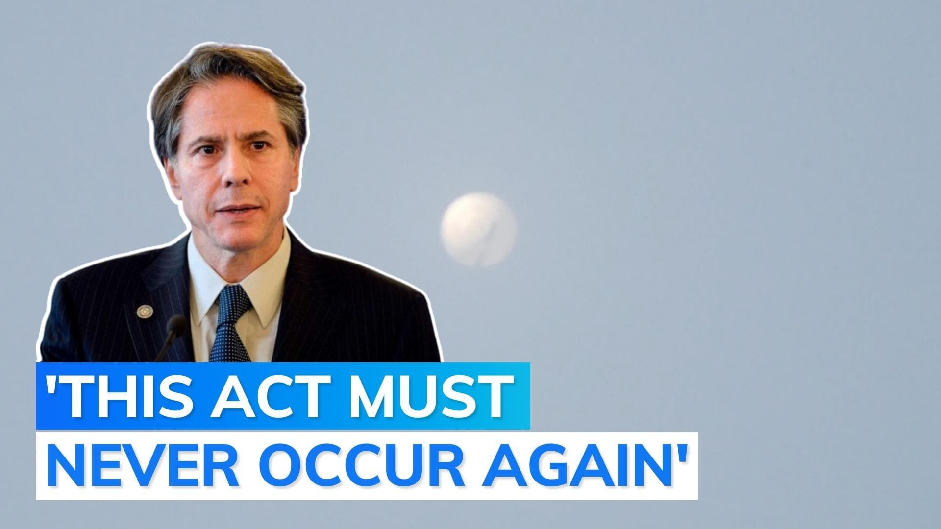 China may be on the brink of supplying arms to Russia: Blinken upon meeting Chinese counterpart