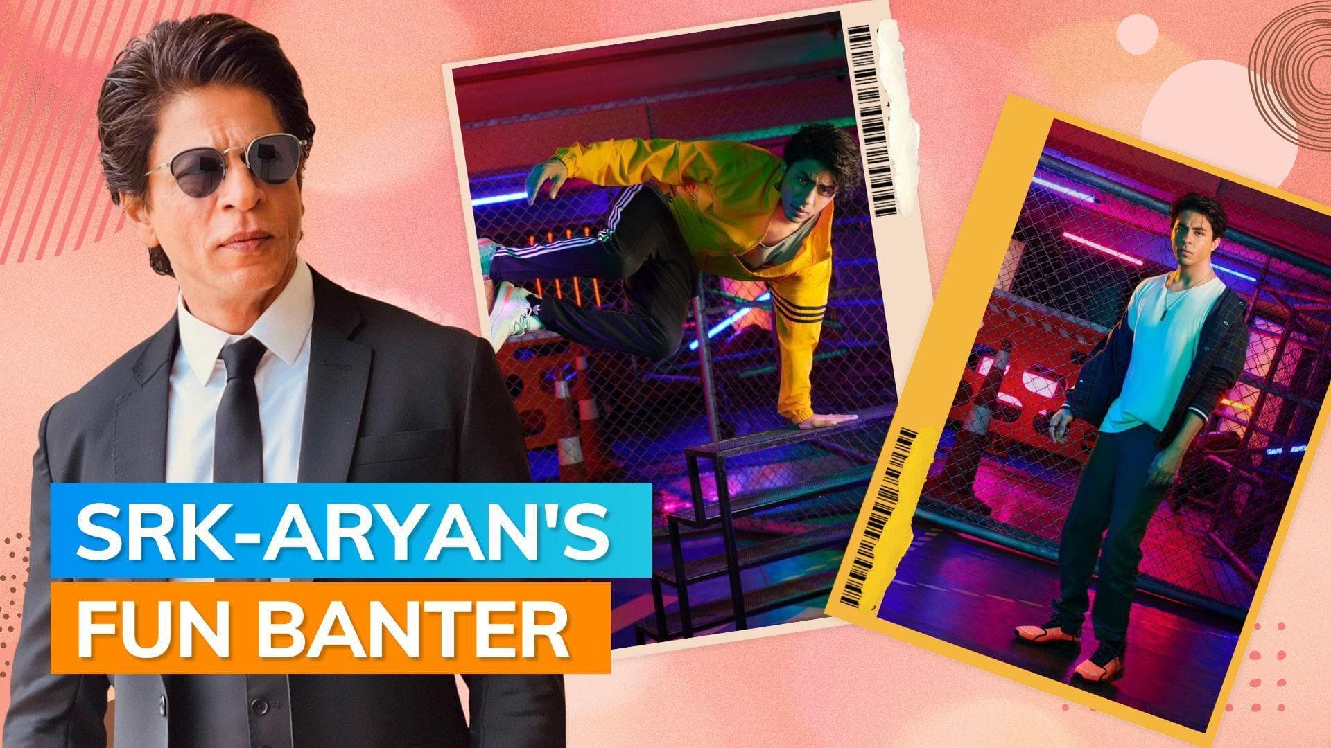  Aryan Khan poses effortlessly in latest pics, Shah Rukh Khan says ‘Mujh par gaya hai’