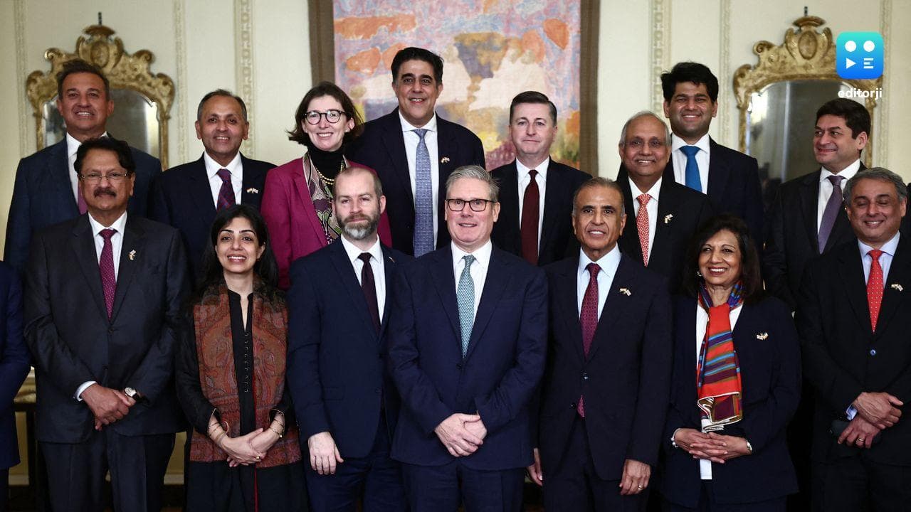 UK PM Keir Starmer hosts Indian business chiefs to boost investments