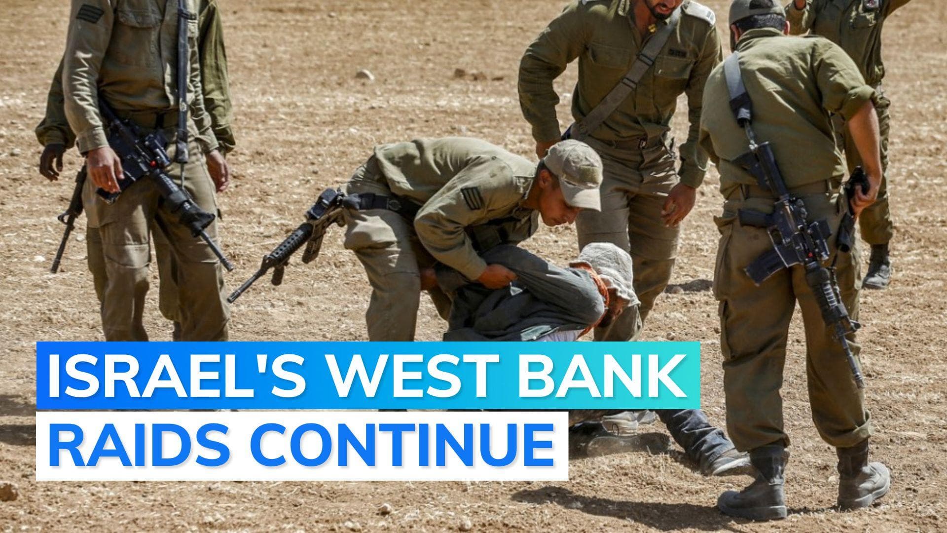 Israeli military kills 2 Palestinians in West Bank raid