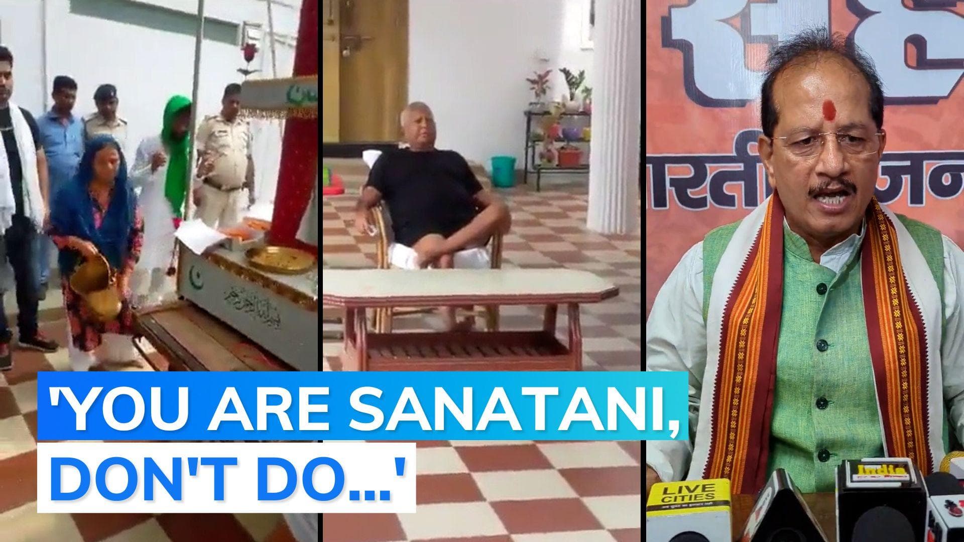 Video of Rabri Devi worshipping Tazia during Muharram surfaces; BJP lashes out