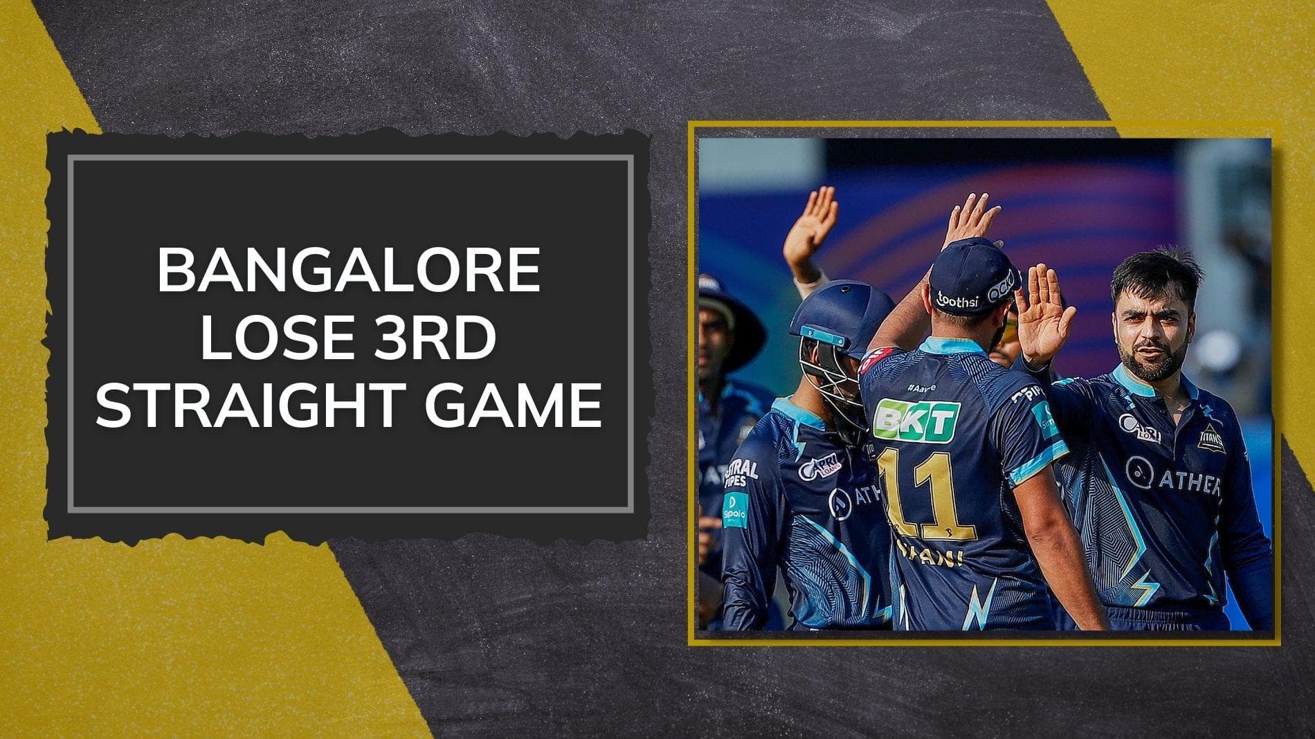 IPL 2022, GT VS RCB: Tewatia, Miller star as Gujarat beat Bangalore by 6 wickets