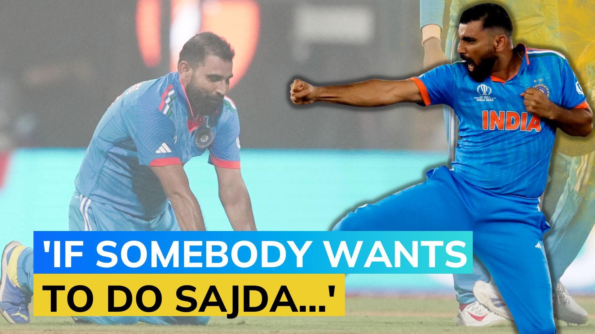 Mohammed Shami finally breaks silence on 'Sajda' controversy during World Cup, says he's a proud Indian