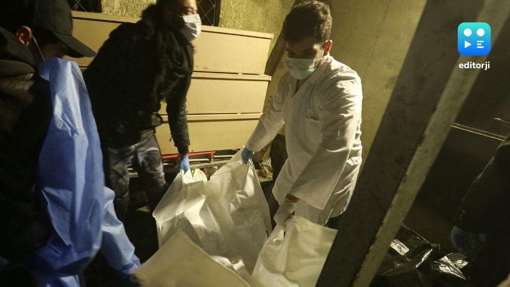 Syria rebels say dozens of tortured bodies found in hospital near Damascus