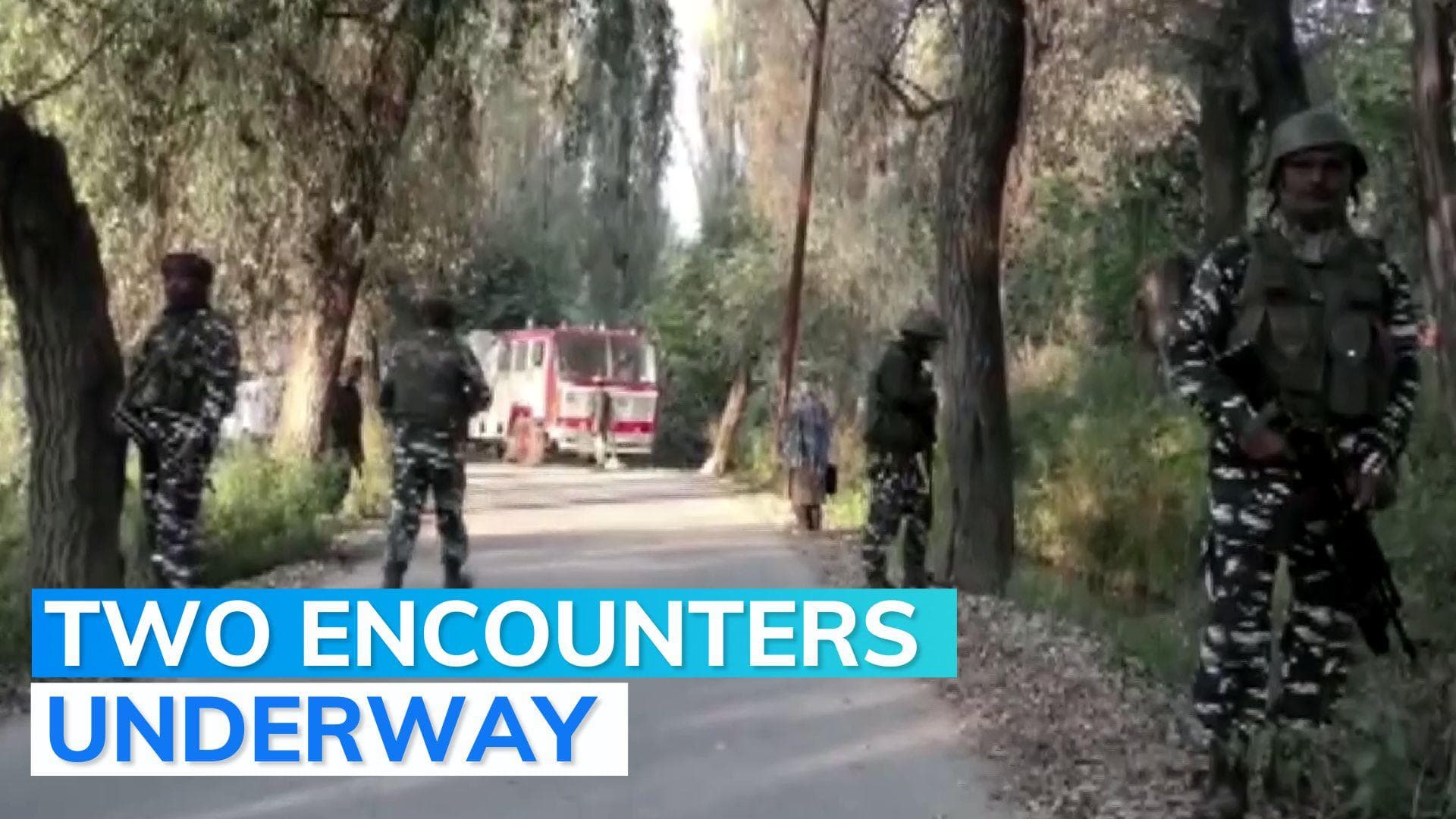 Encounter breaks out in Jammu-Kashmir's Shopian and Baramulla 