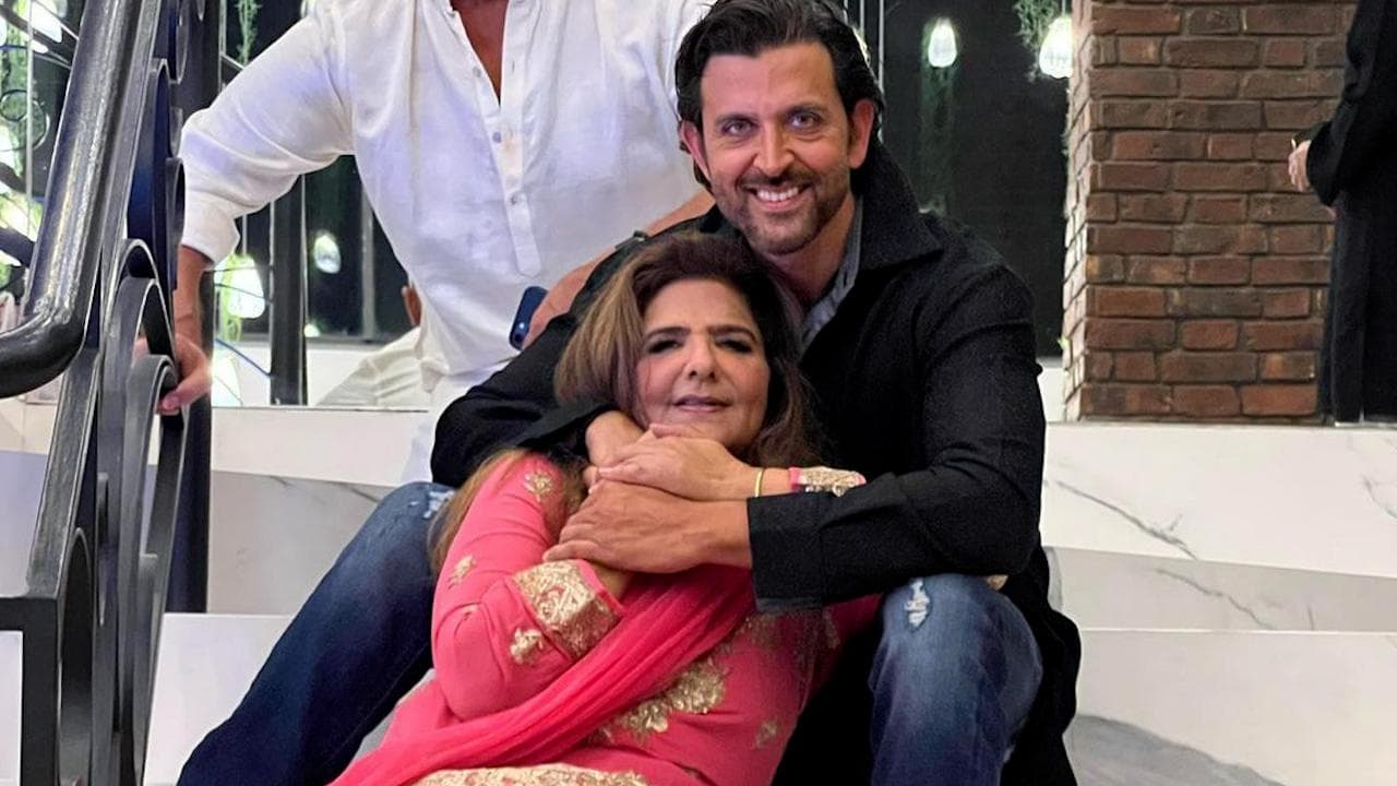 Watch! Hrithik Roshan shares 68-year-old mom Pinkie Roshan’s intense workout videos  