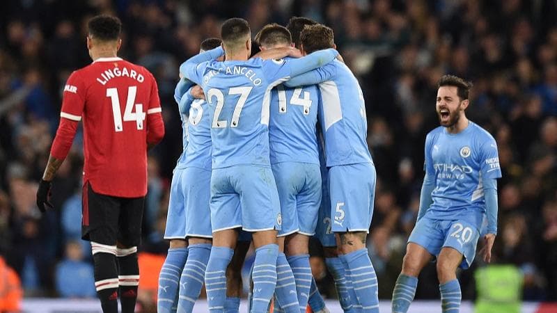 Premier League: City thrash United in Manchester derby to consolidate lead at the top