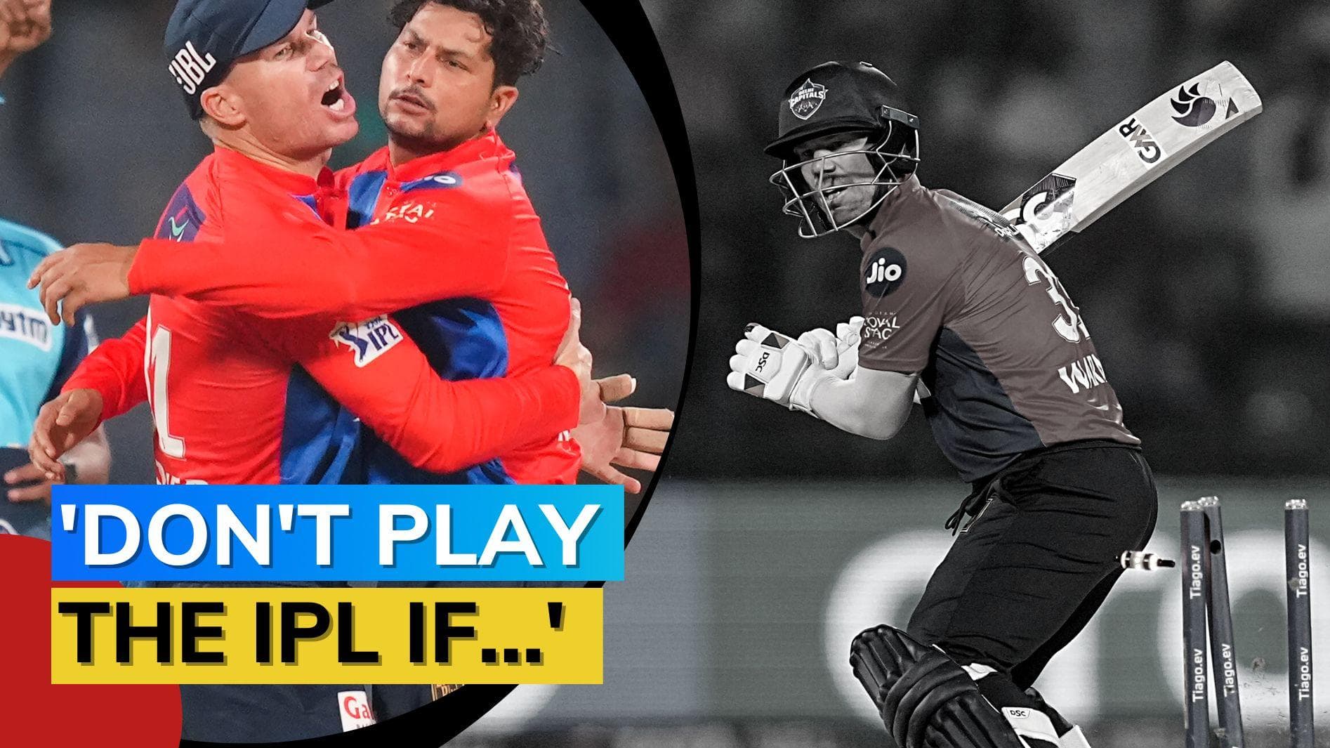 IPL 2023: Gavaskar & Sehwag blast David Warner for slow strike rate vs Rajasthan Royals