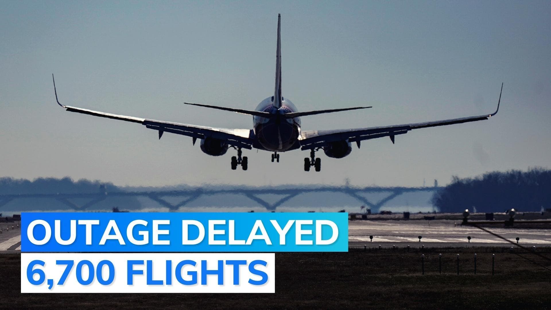 US air services resume after system outage grounded thousands of flights