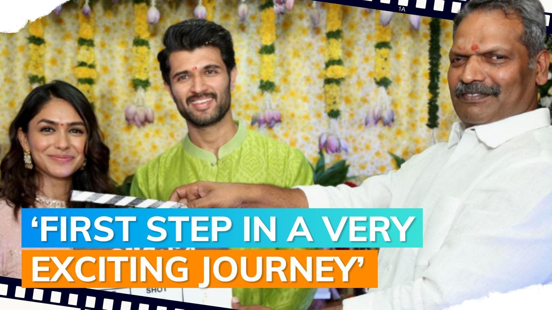 Mrunal Thakur is ‘thrilled’ as she gets to share screen with Vijay Deverakonda in ‘VD13’: ‘Can't wait…’