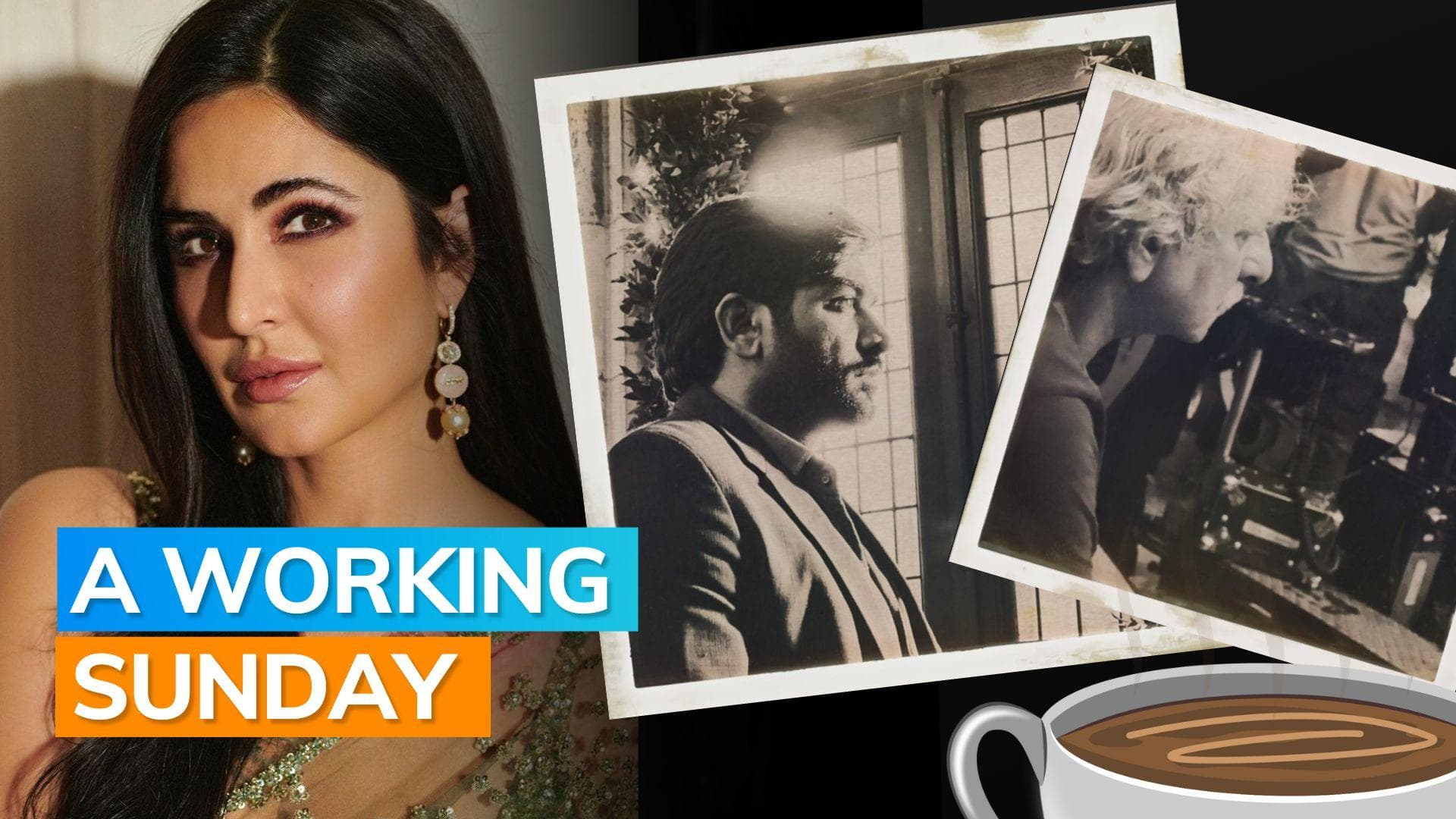 ‘Merry Christmas’: Katrina Kaif shares pictures from sets, featuring Vijay Sethupathi and Sriram Raghavan