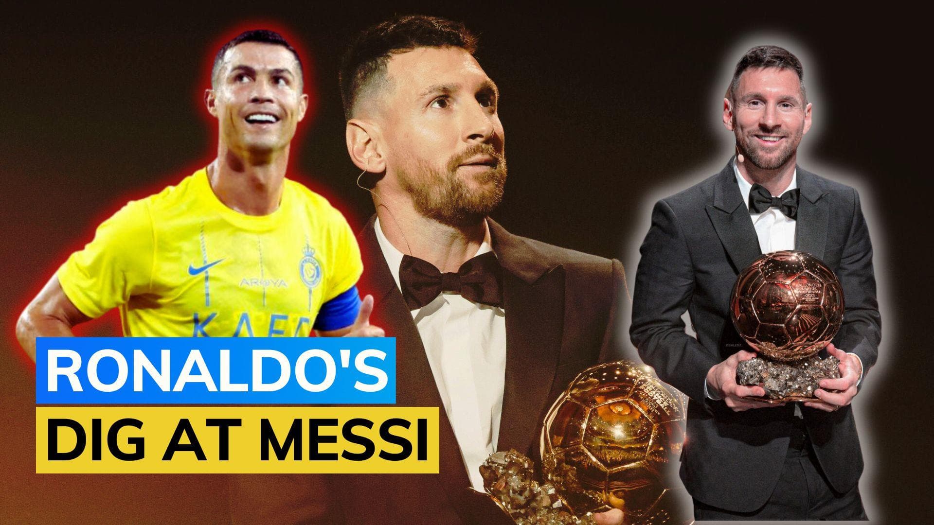 Ballon d'Or 2023: Cristiano Ronaldo reacts to Instagram post mocking Lionel Messi winning his 8th award