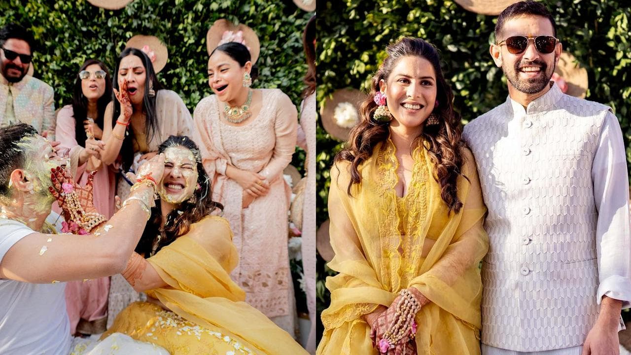 Vikrant Massey और Sheetal Thakur की 'कुर्ता फाड़ हल्दी', एक्टर ने की शेयर 