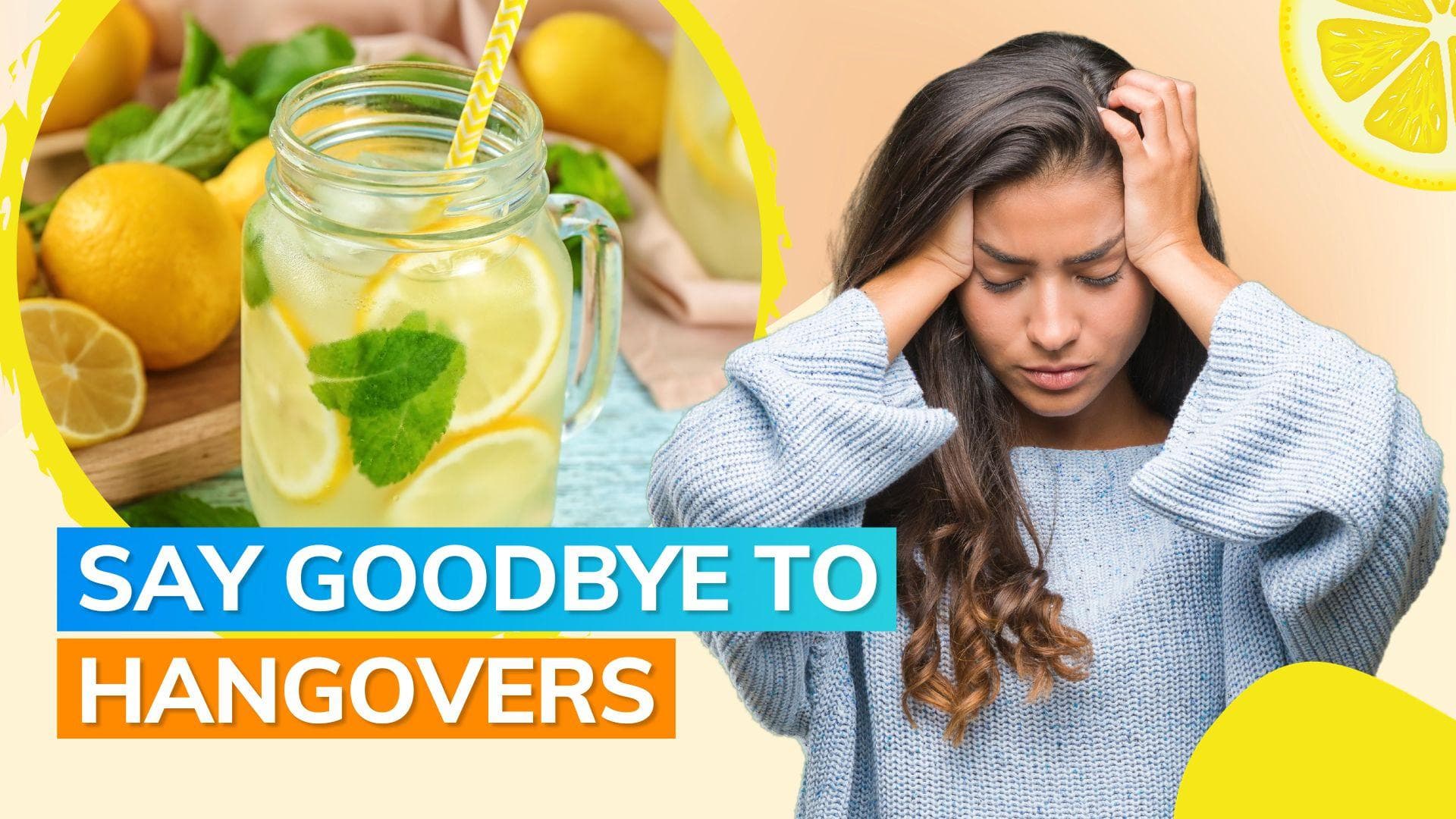 Having a hangover after Christmas party? These healthy drink options can be your saviour