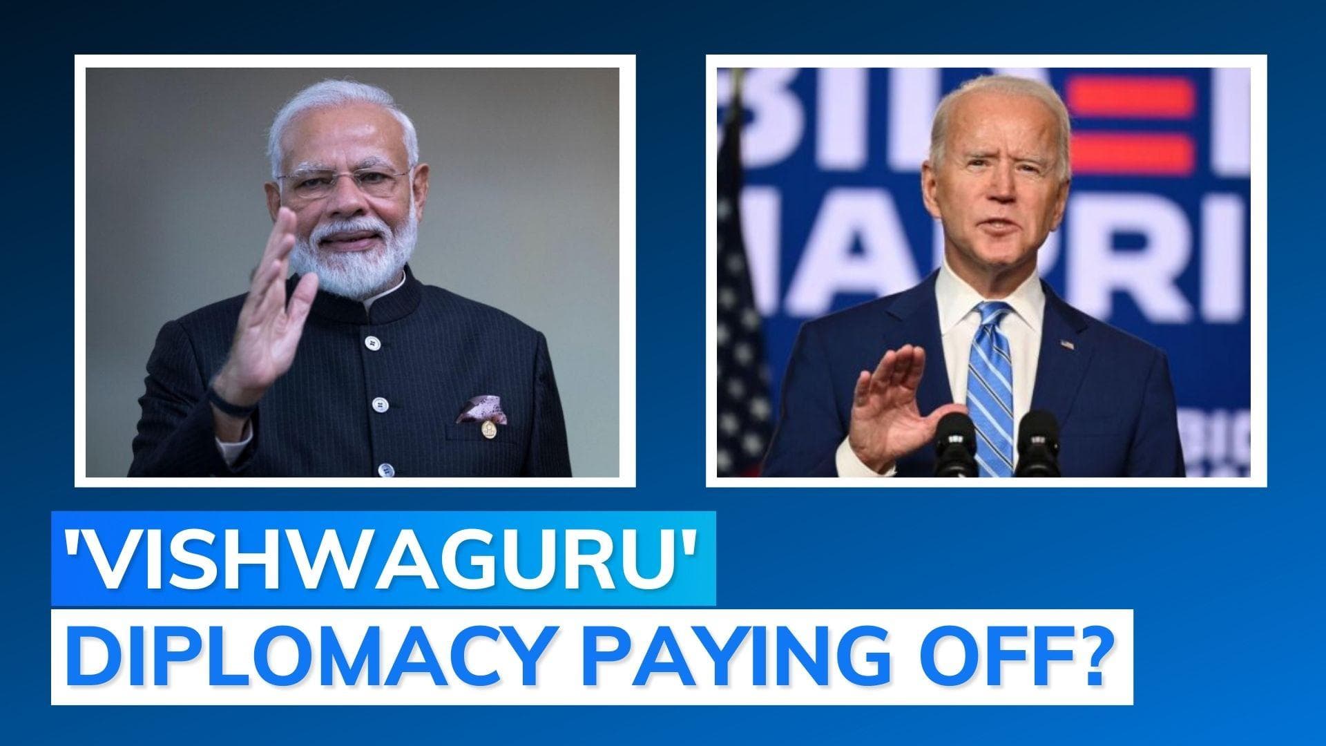 'India's role on global stage is...': Joe Biden govt official on US-India ties, G20 presidency