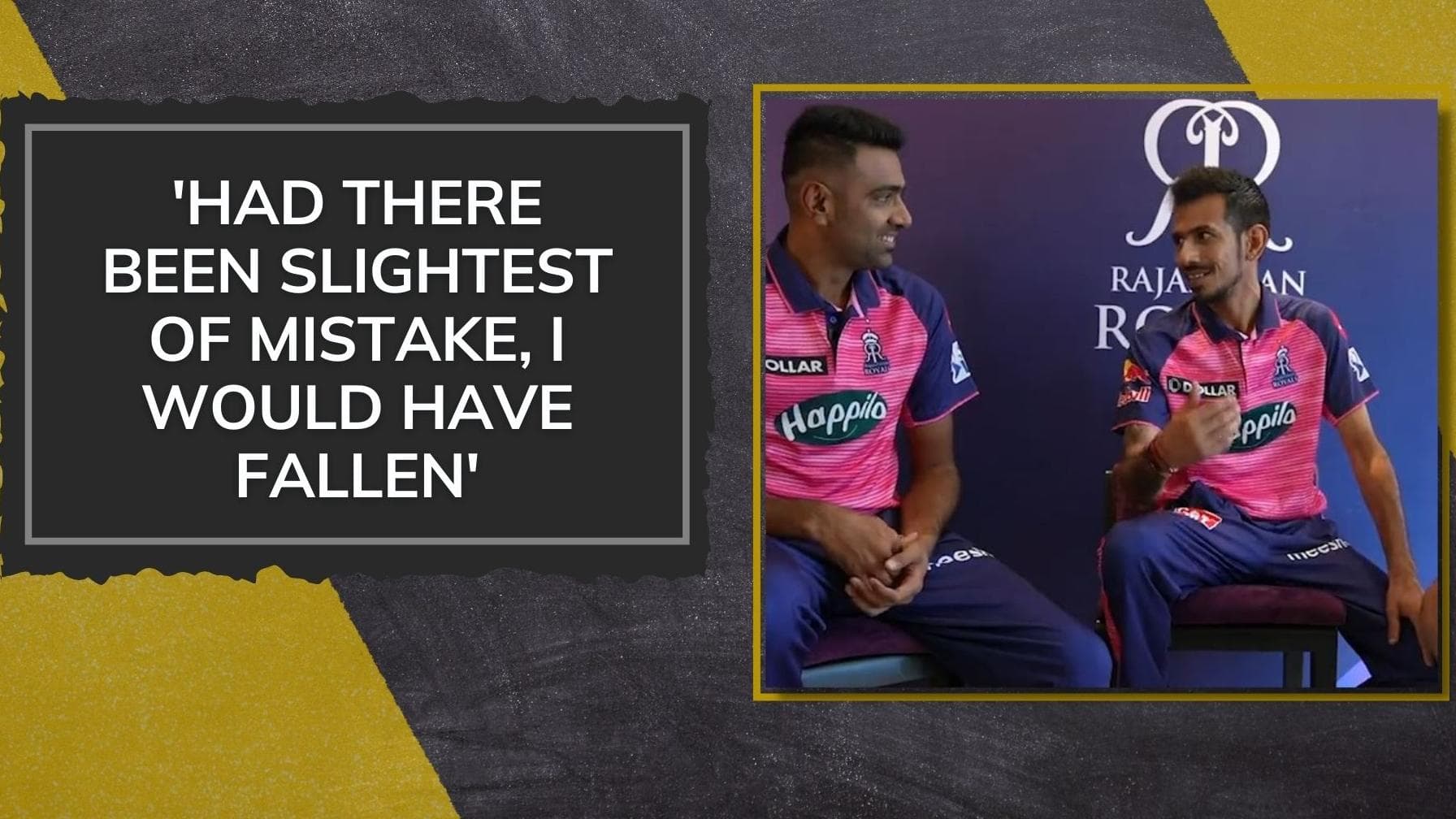 IPL 2022: 'Was hung from the balcony': Yuzvendra Chahal's shocking story