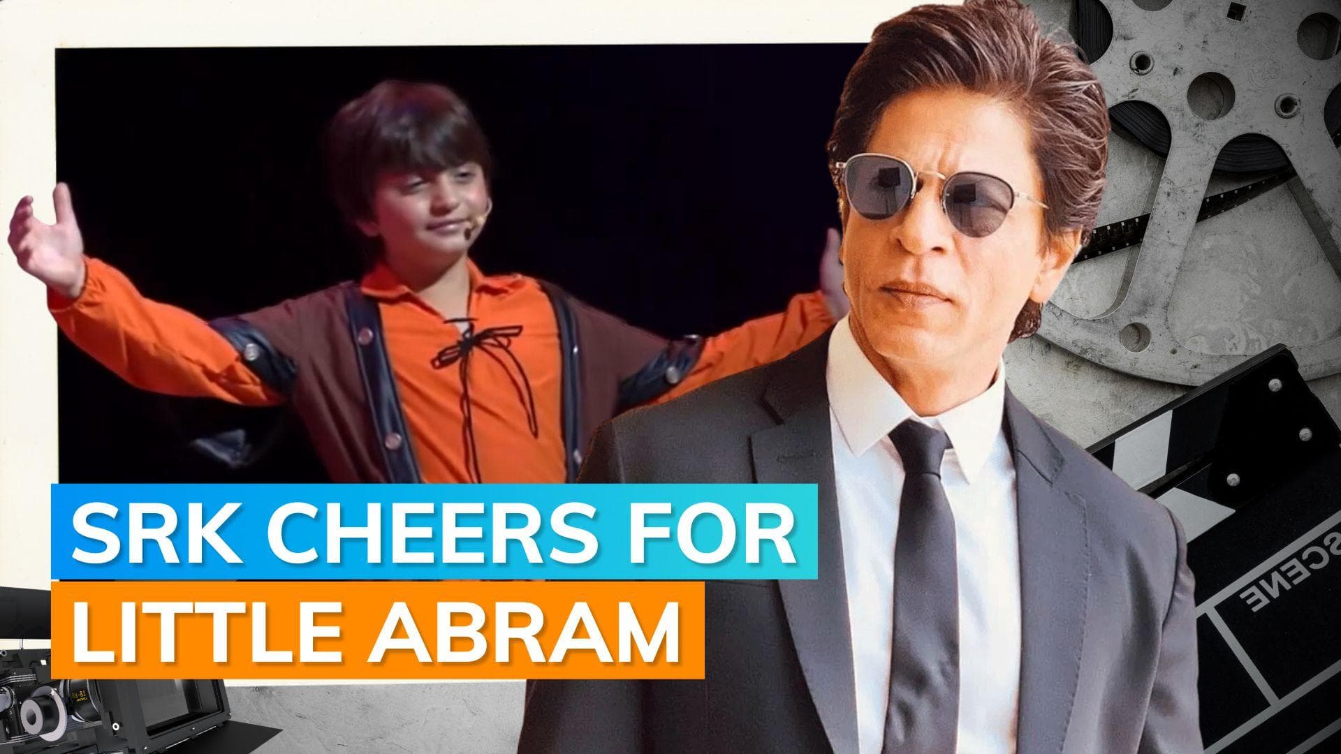 Shah Rukh Khan, Gauri Khan are proud parents as AbRam does SRK's signature pose at annual school event