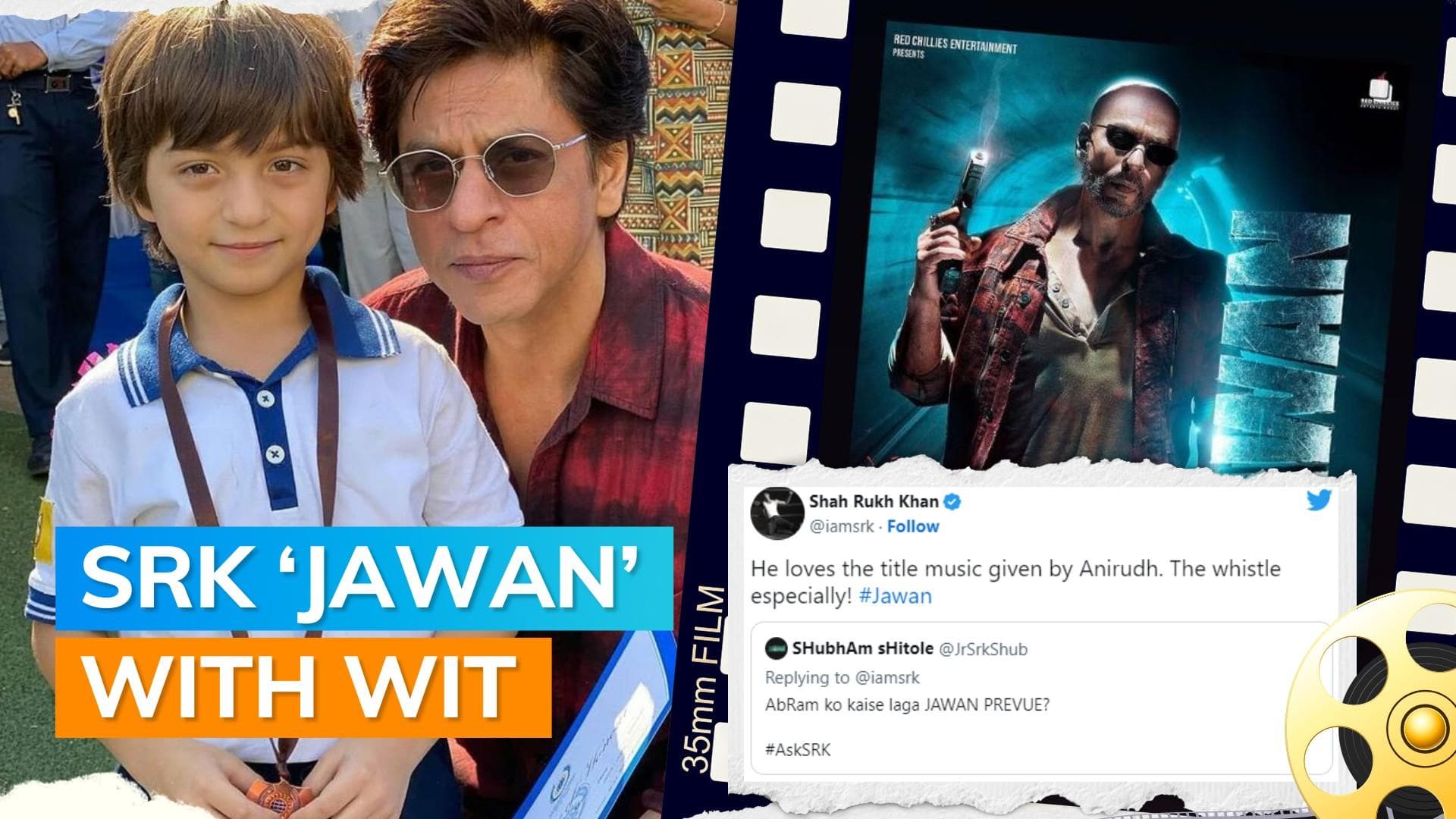 ‘Jawan’: Shah Rukh Khan shares new poster; reveals what son AbRam and Gauri loved about prevue