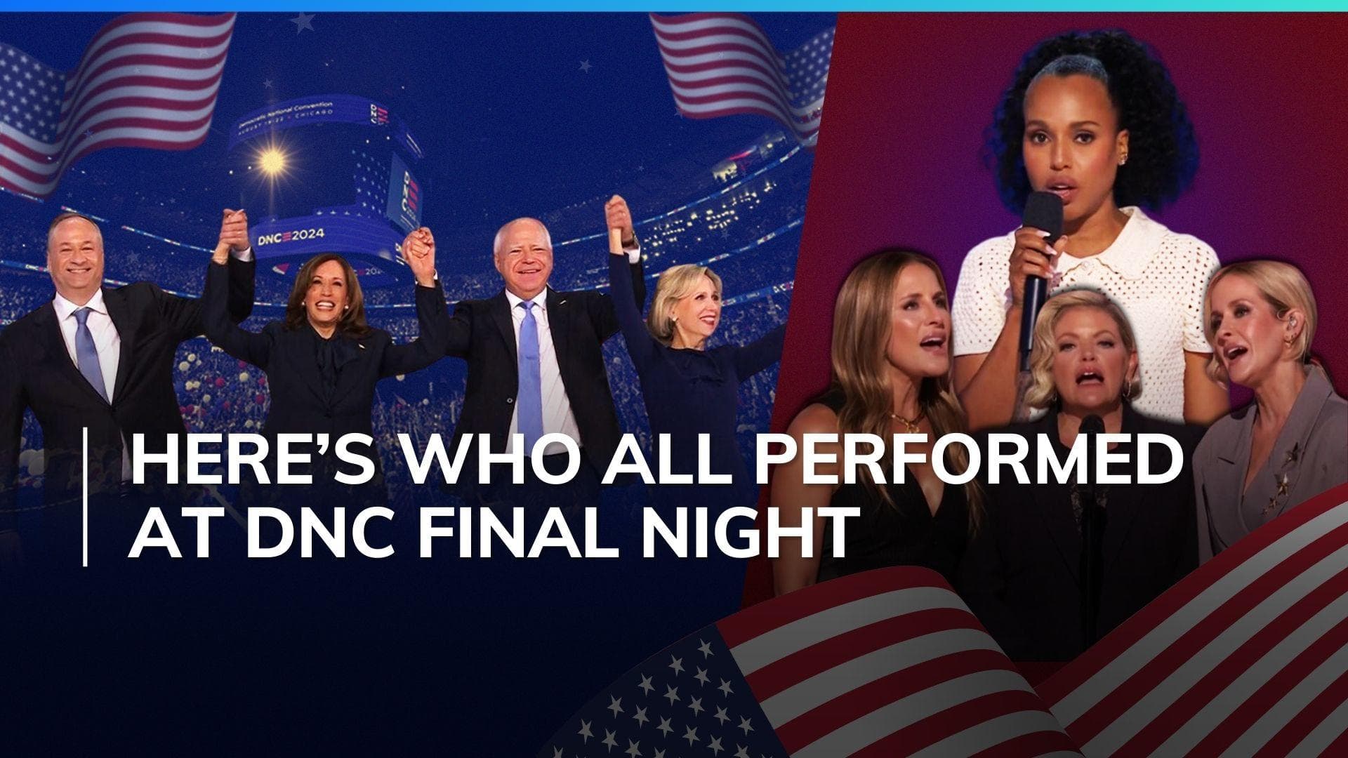 DNC day 4: Pink & daughter Willow perform ‘What About Us’, The Chicks sing US anthem  